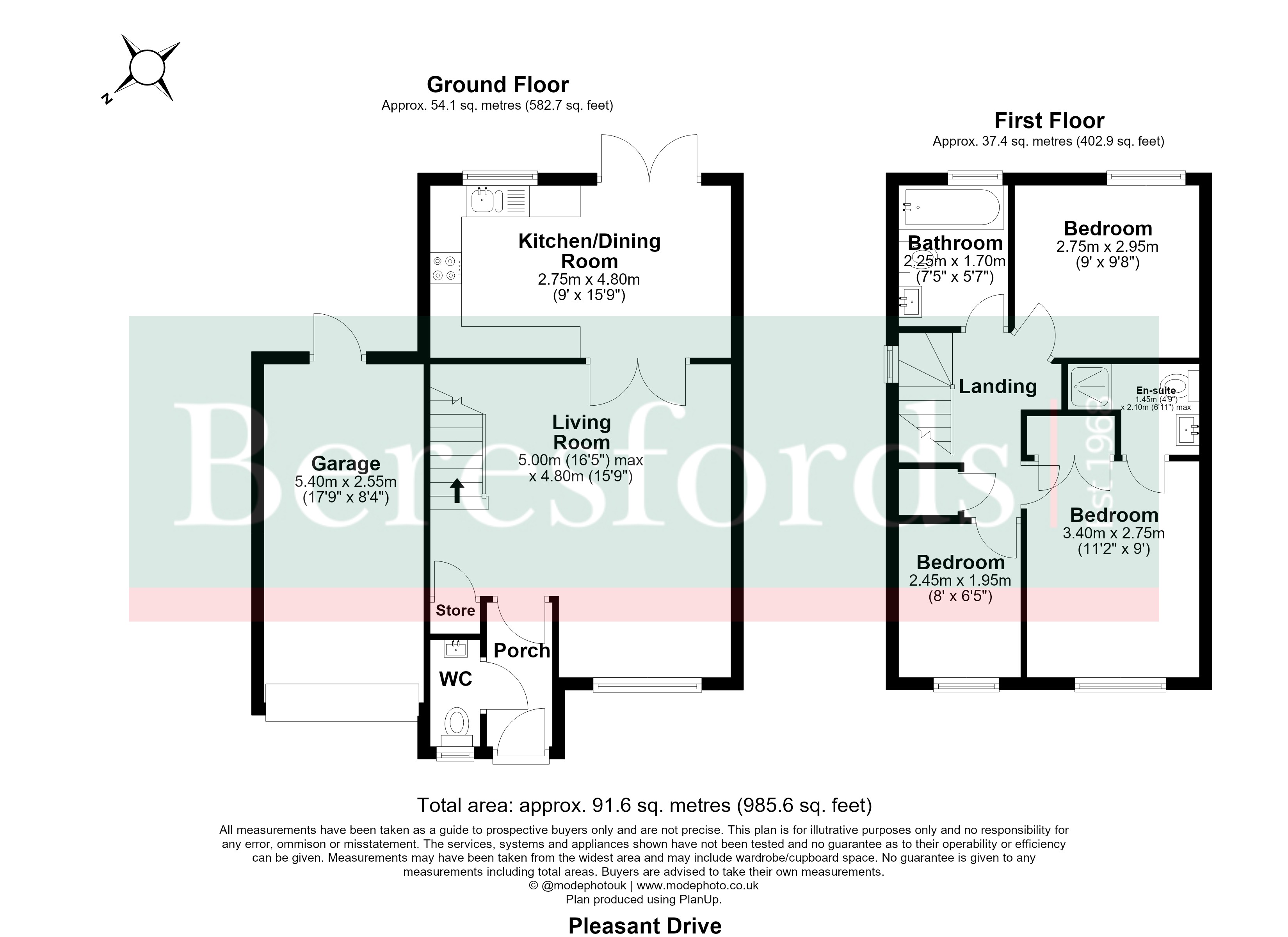 Pleasant Drive, Essex floorplan