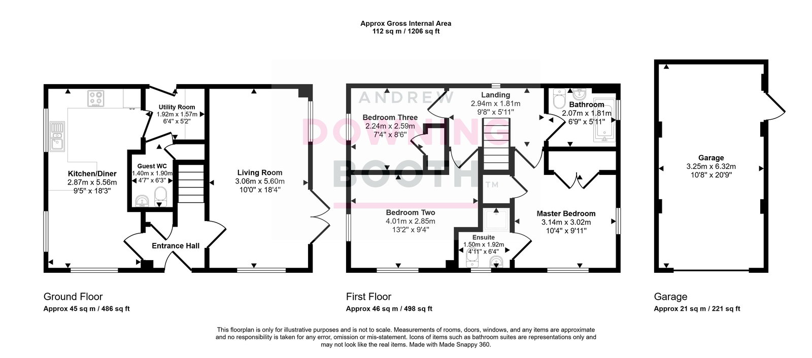 1, Child Close, Lichfield floorplan