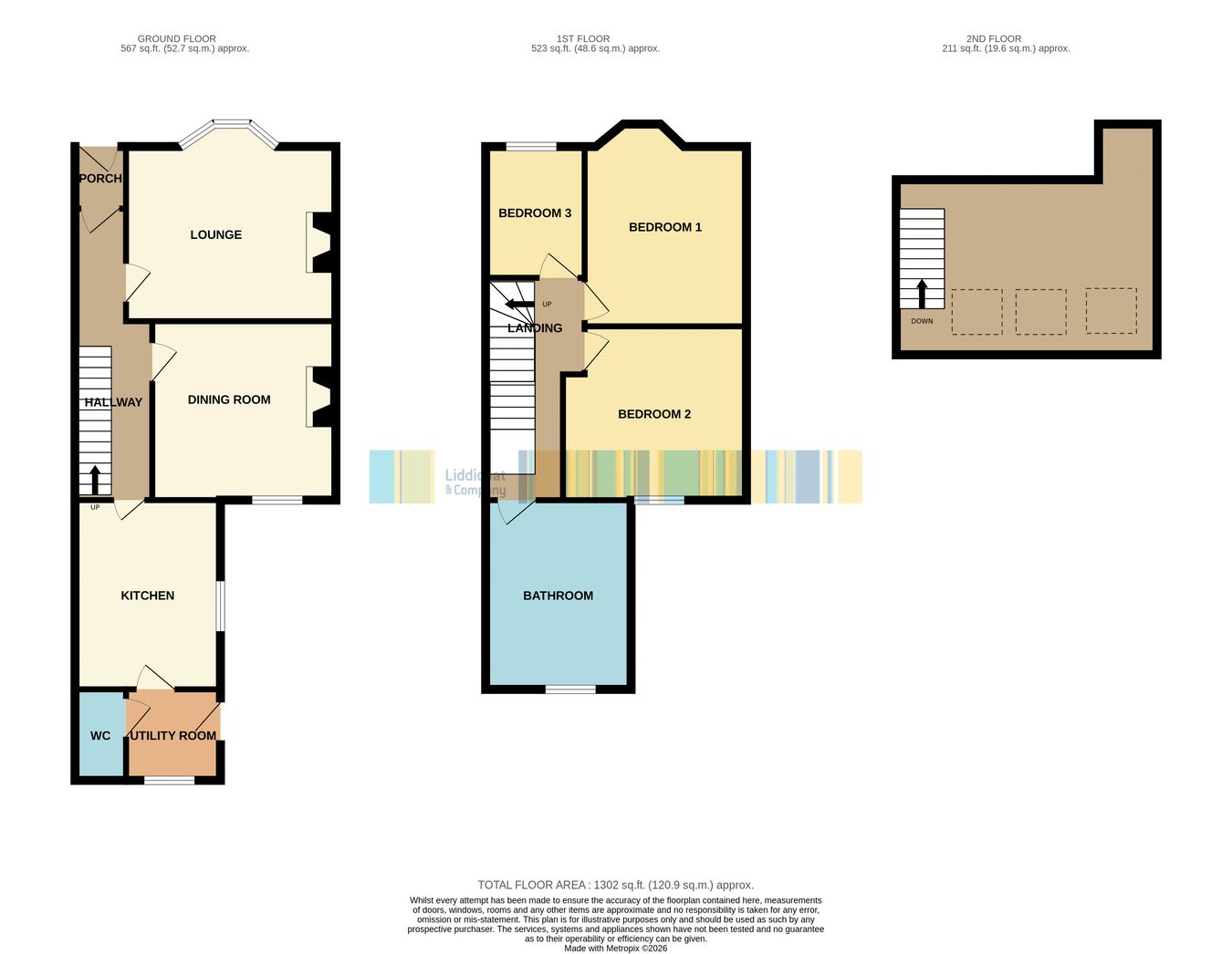 51, Ranelagh Road, St Austell floorplan