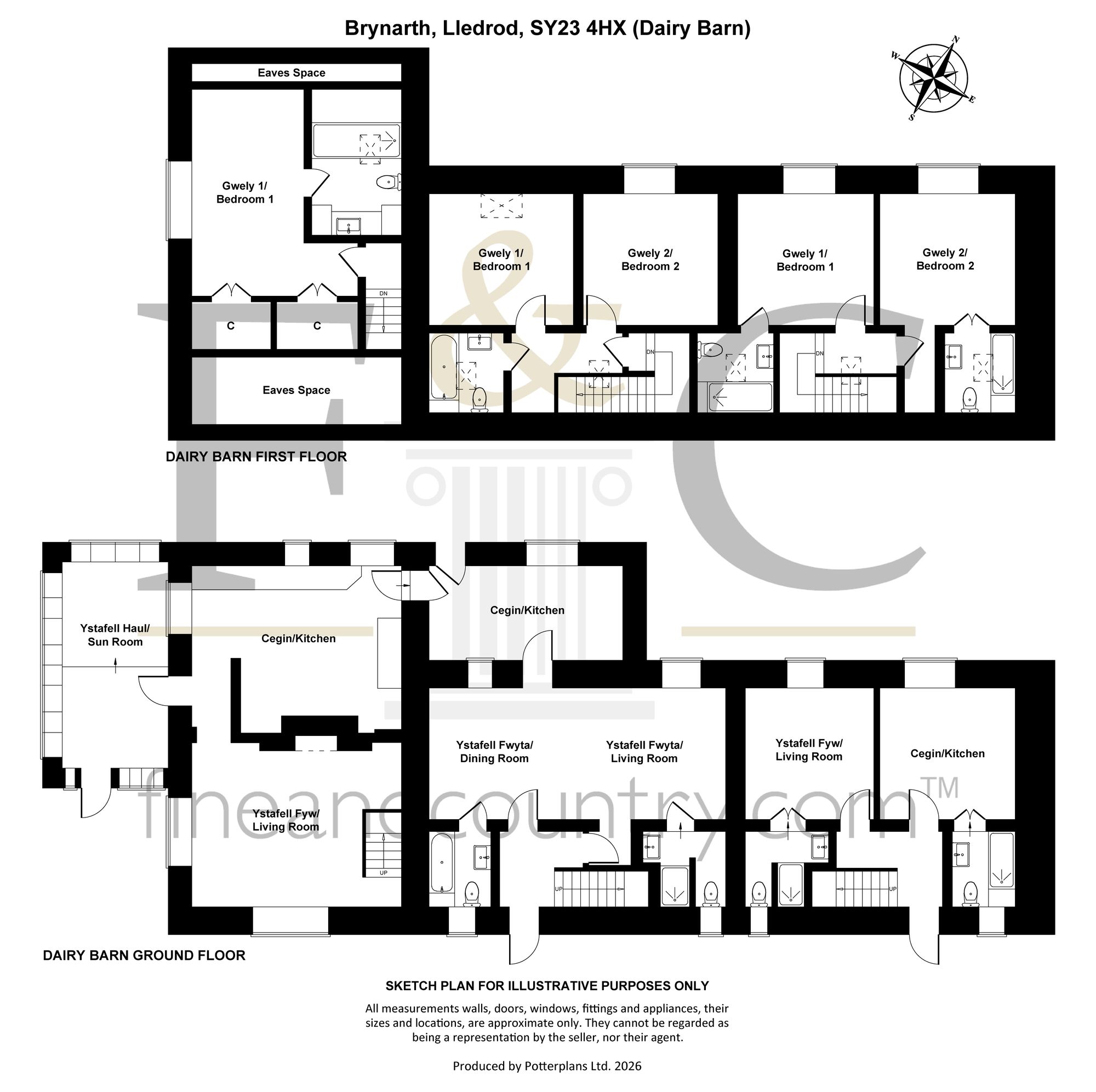 Brynarth, Aberystwyth floorplan