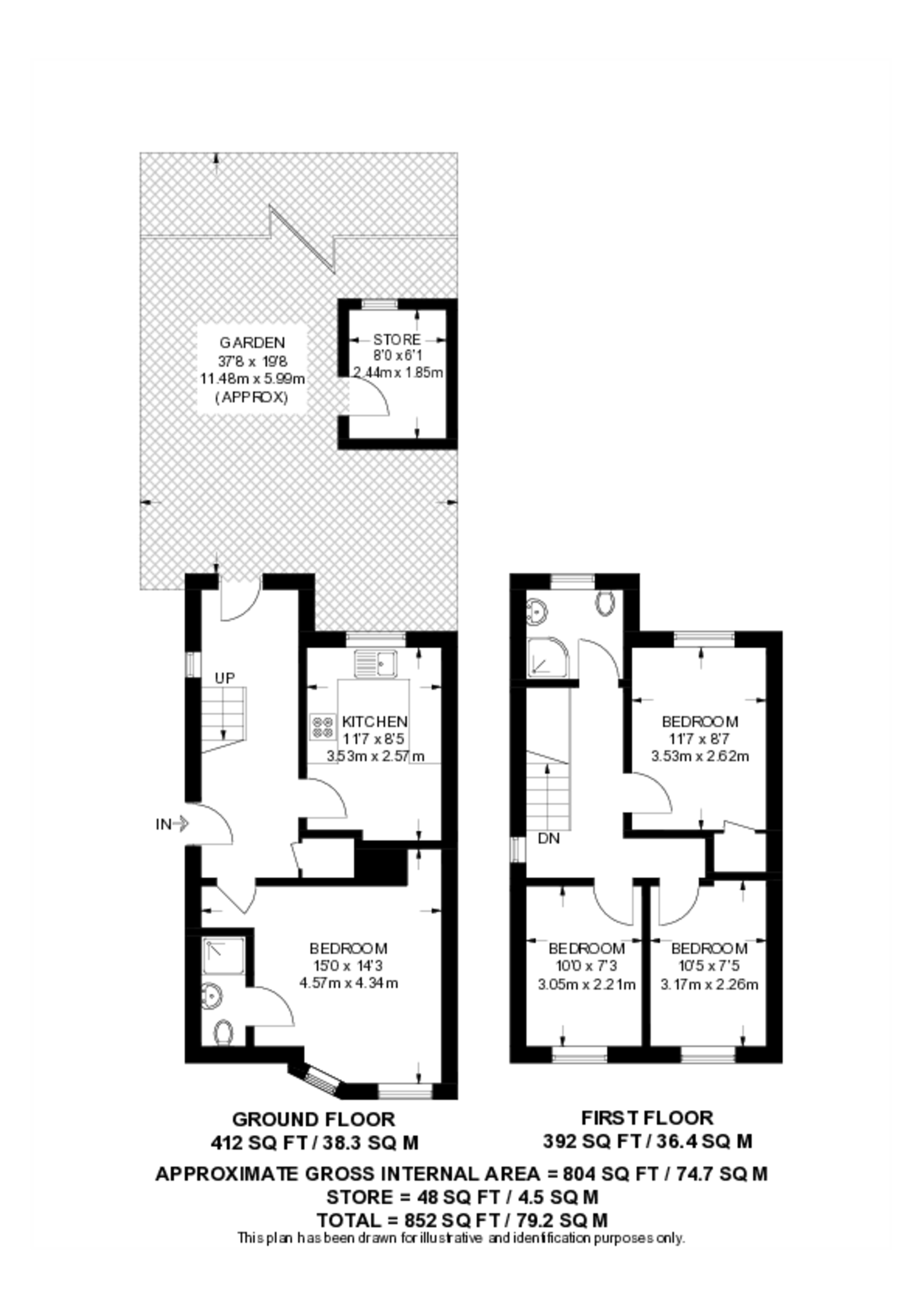 Penrith Road, New Malden floorplan