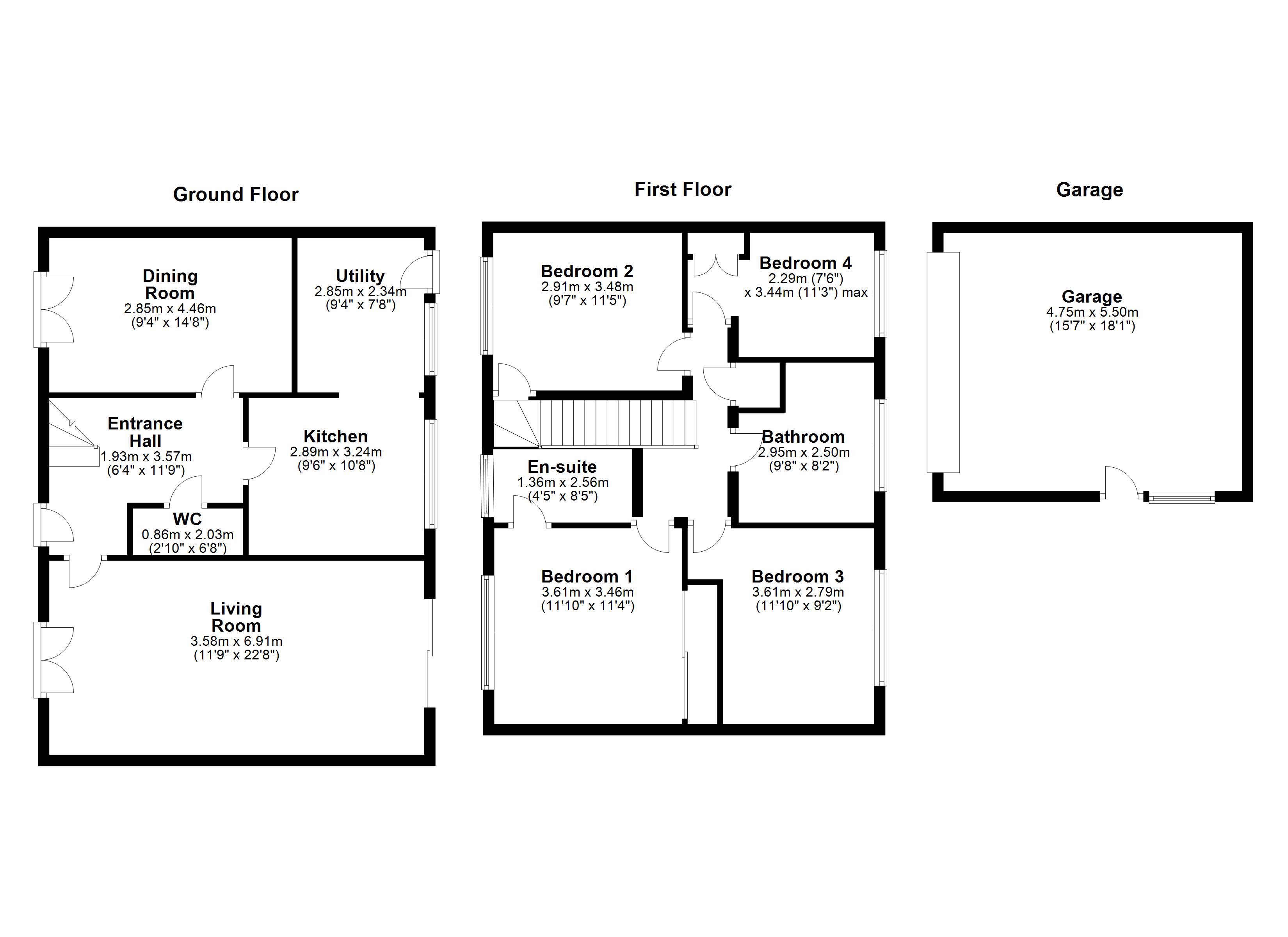4 Bedrooms Detached house for sale in Reed Field, Bamber Bridge, Preston PR5
