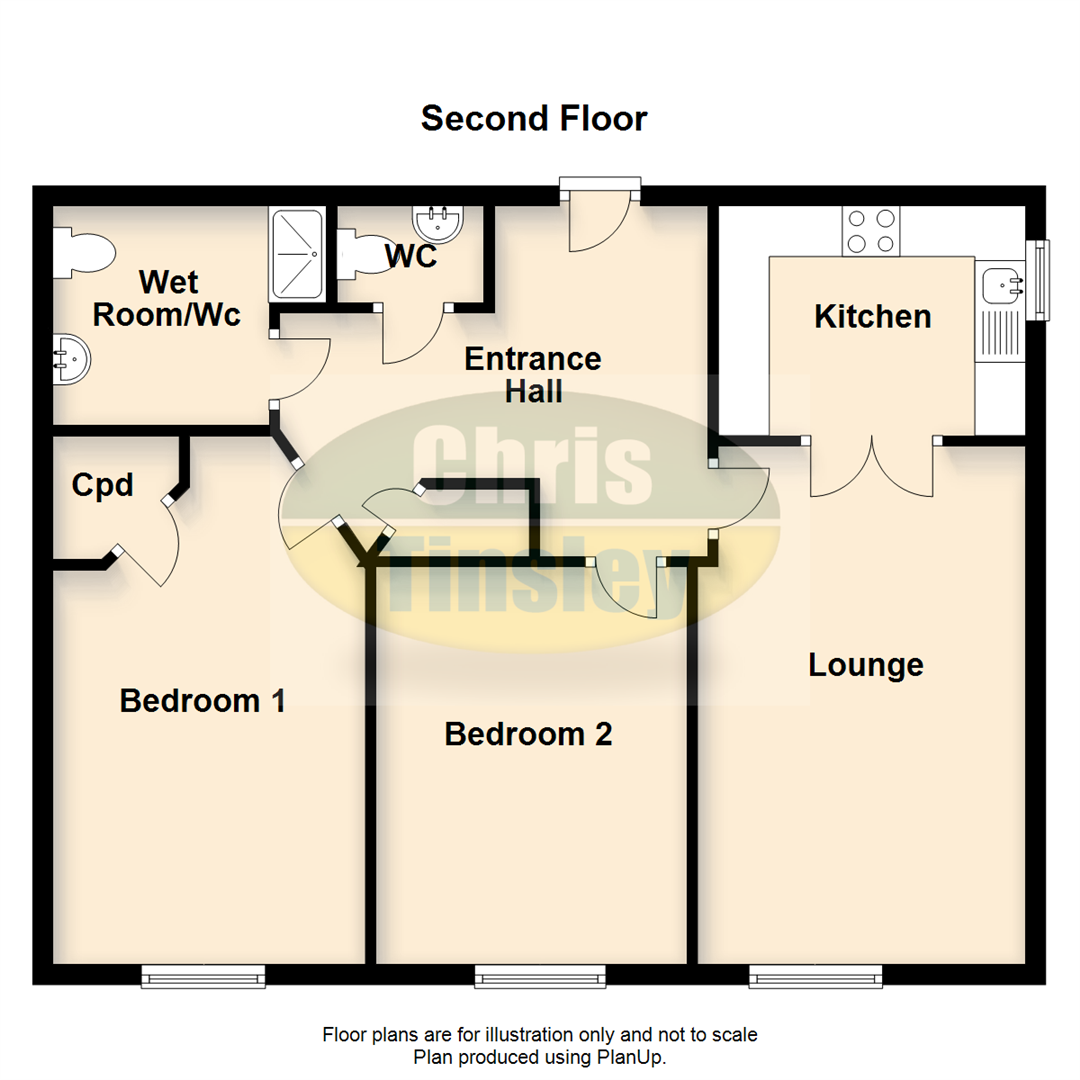2 Bedrooms Flat for sale in Brunlees Court, Cambridge Road, Southport. PR9