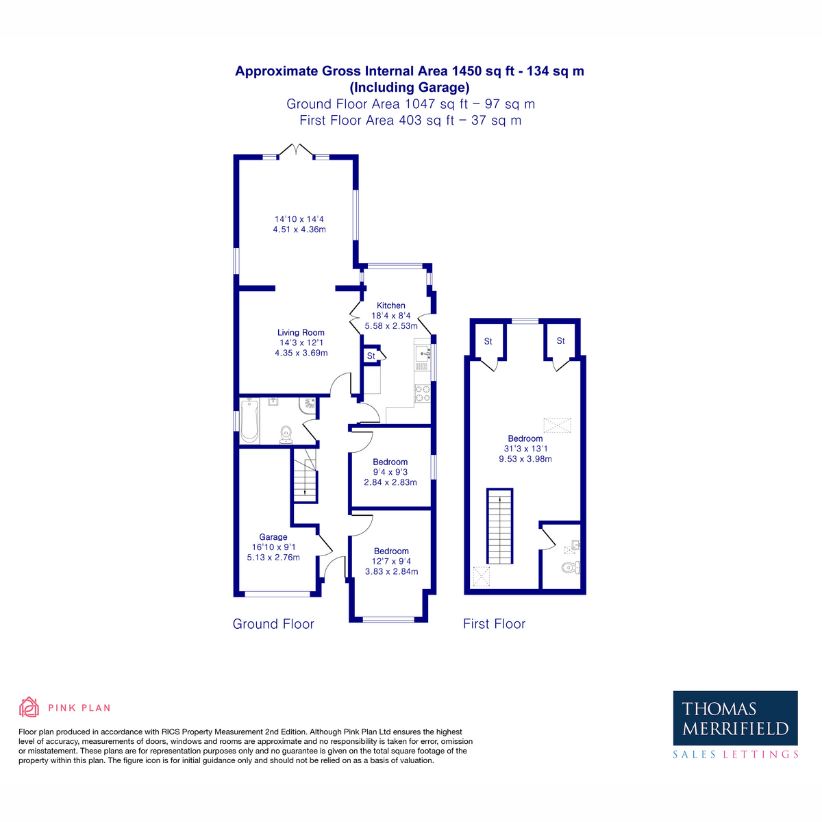 93a, The Moors, Kidlington floorplan