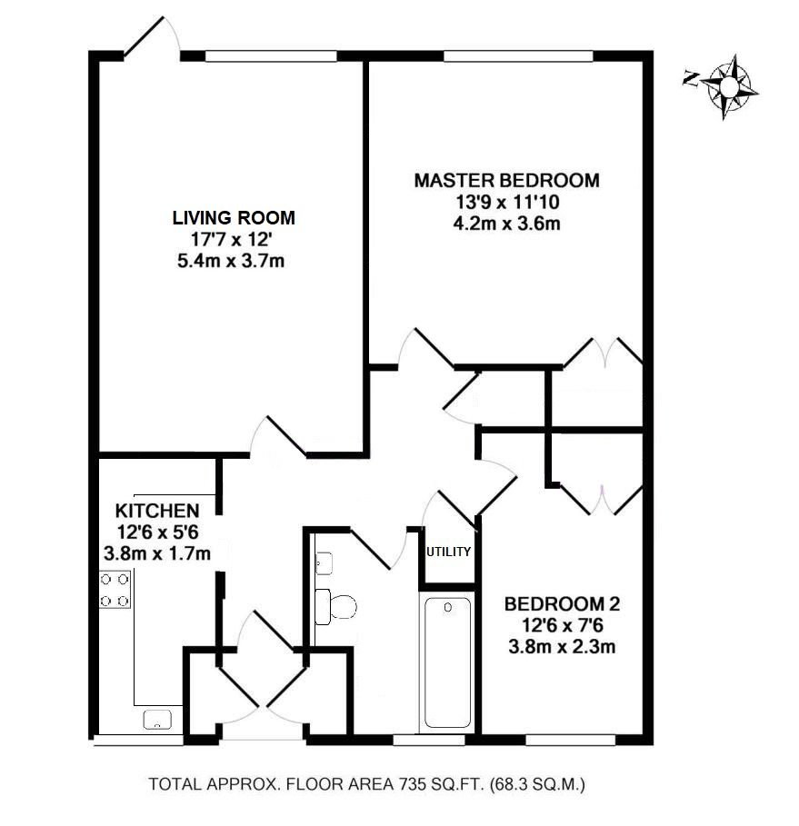 8 Knotts Place, Sevenoaks floorplan
