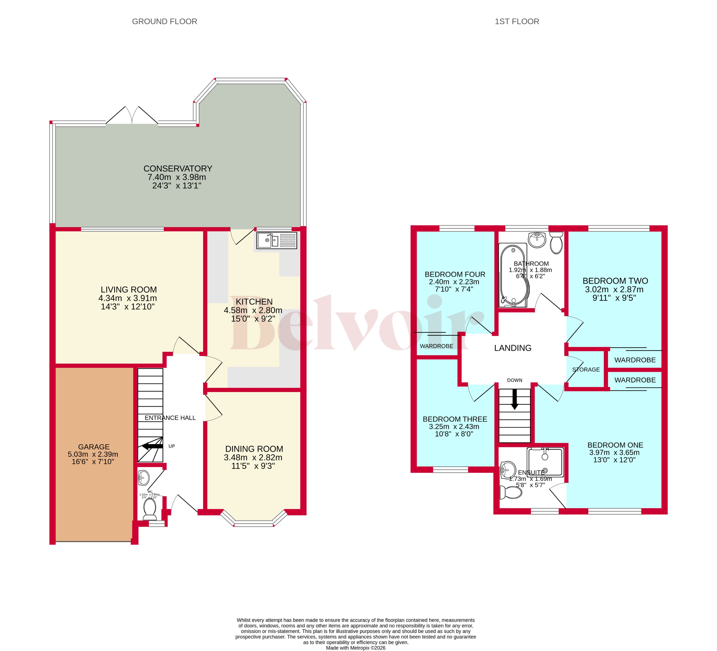 15, Belfry Close, Walsall floorplan