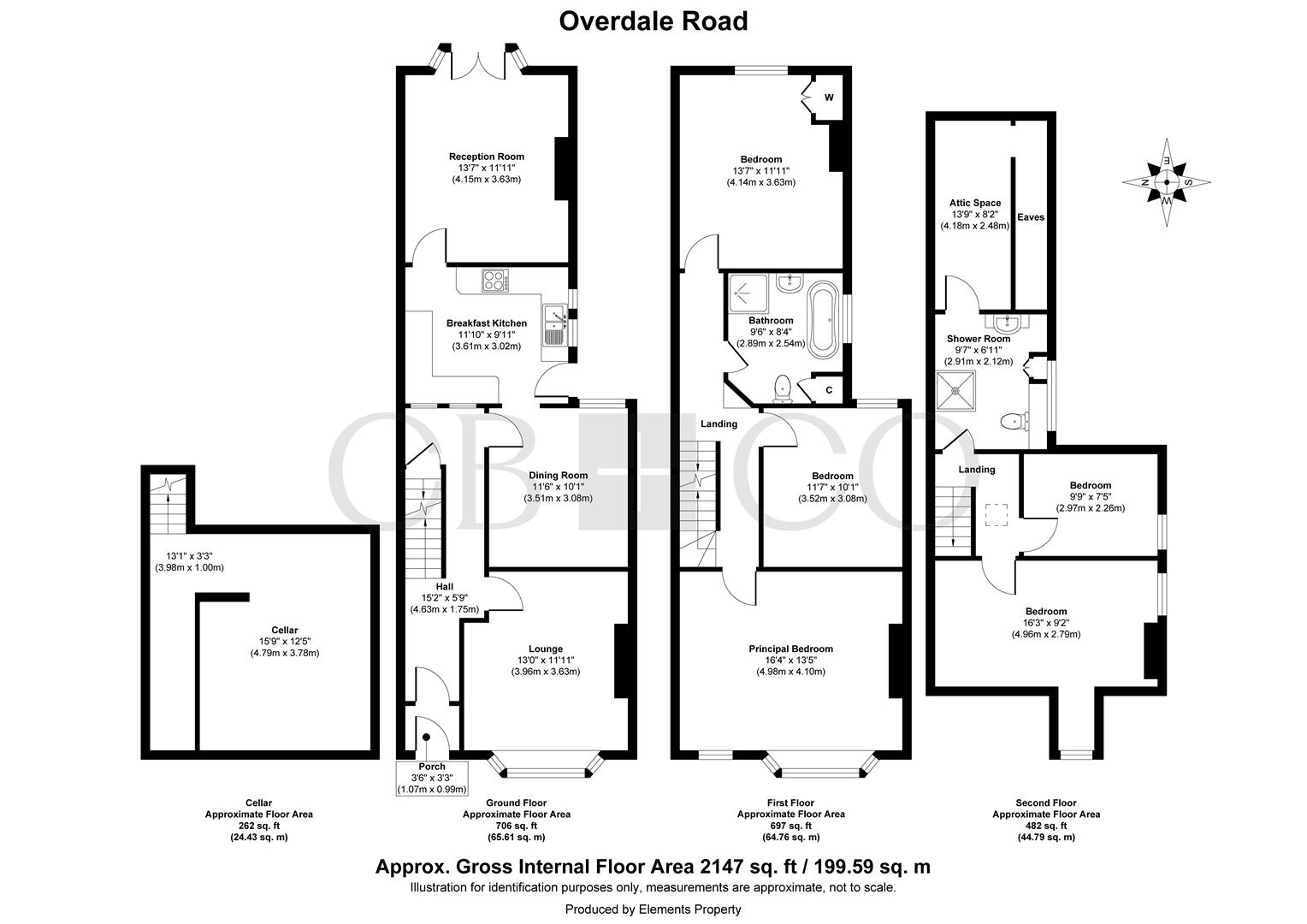 27, Overdale Road, Derby floorplan