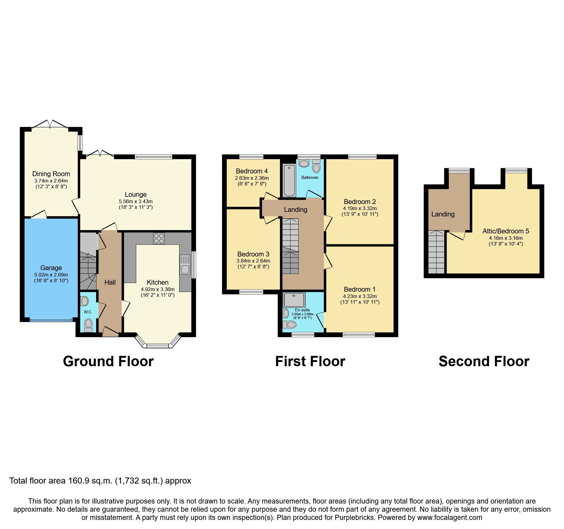 43a, Oakland Avenue, Crewe floorplan