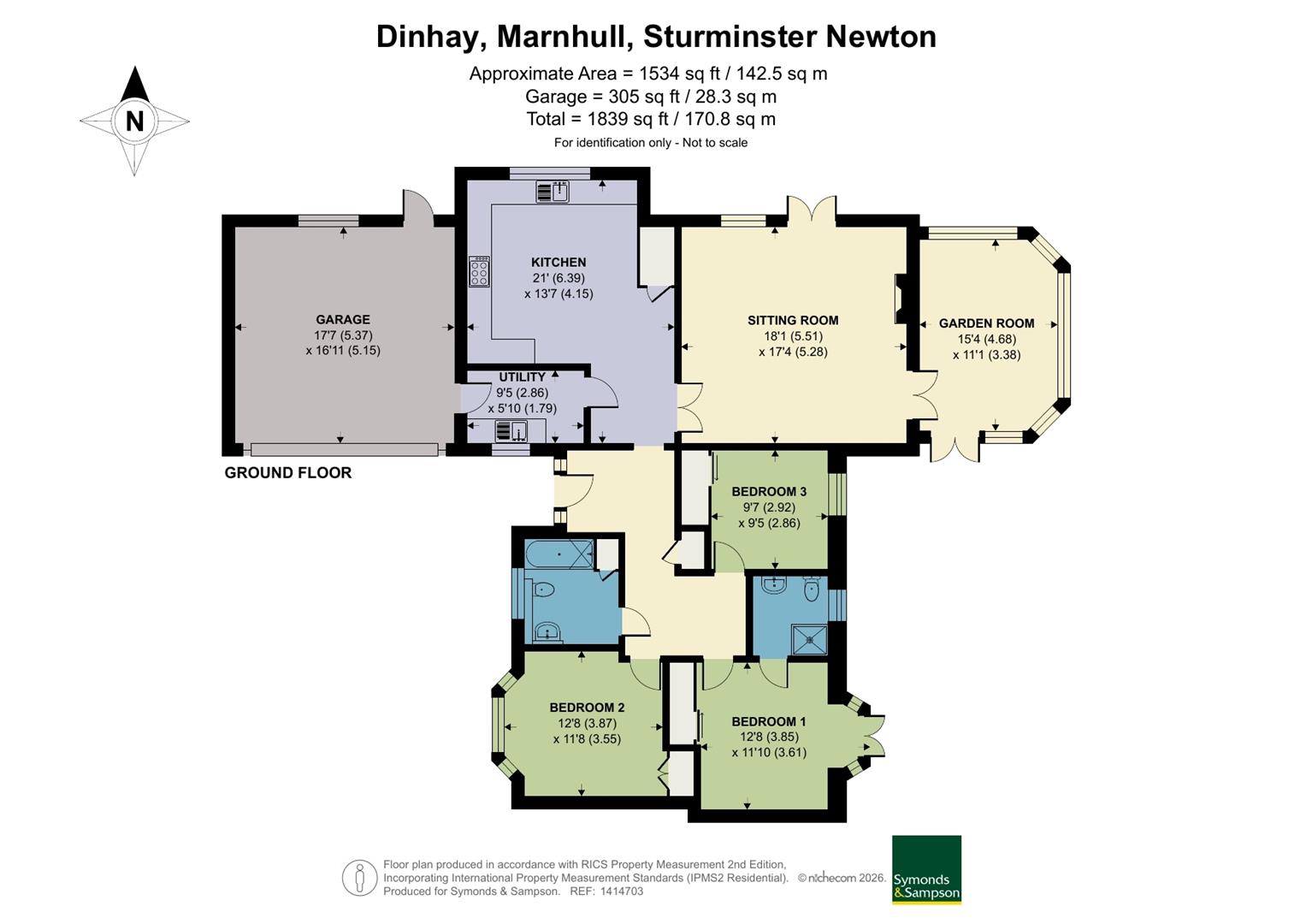 7, Dinhay, Sturminster Newton floorplan