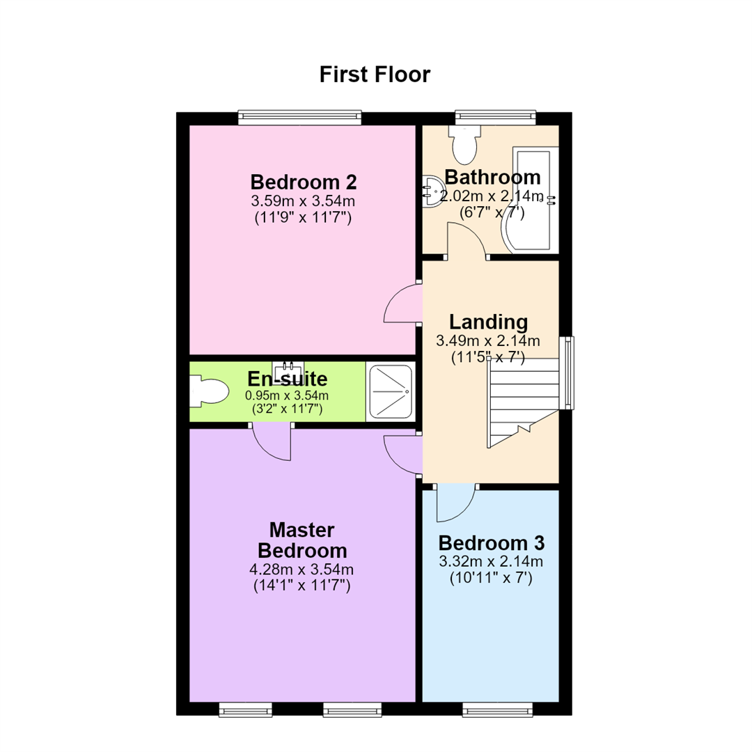 32, Millbank Grove, Ballynahinch floorplan