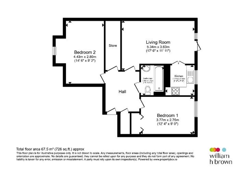 9, Hanbury Court, Thetford floorplan