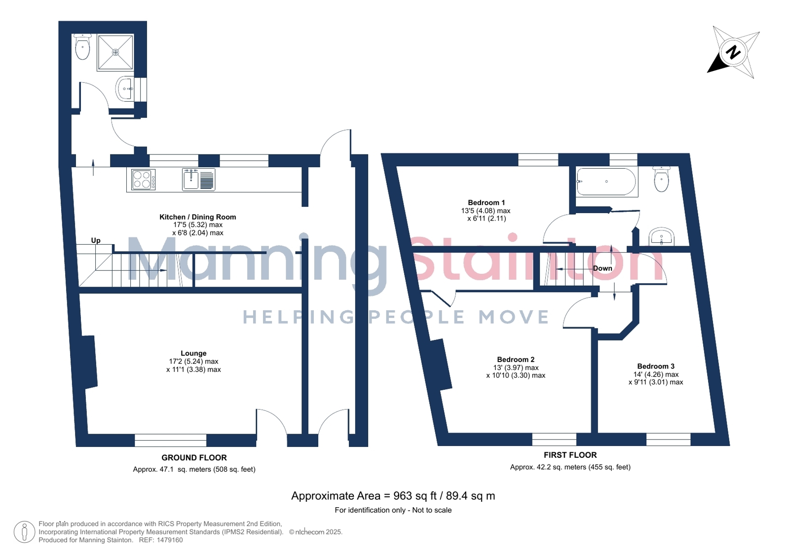 653, Barnsley Road, Wakefield floorplan