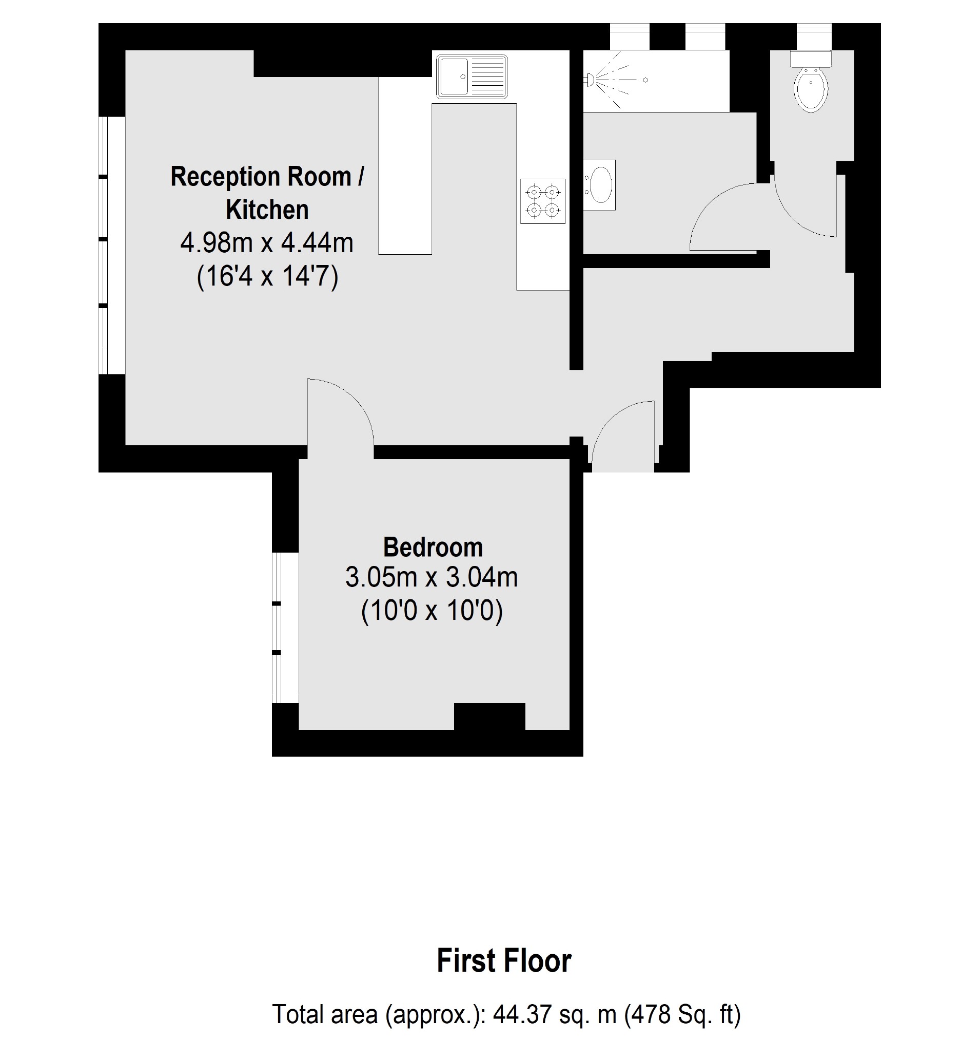 Lingfield Avenue, Kingston Upon Thames floorplan