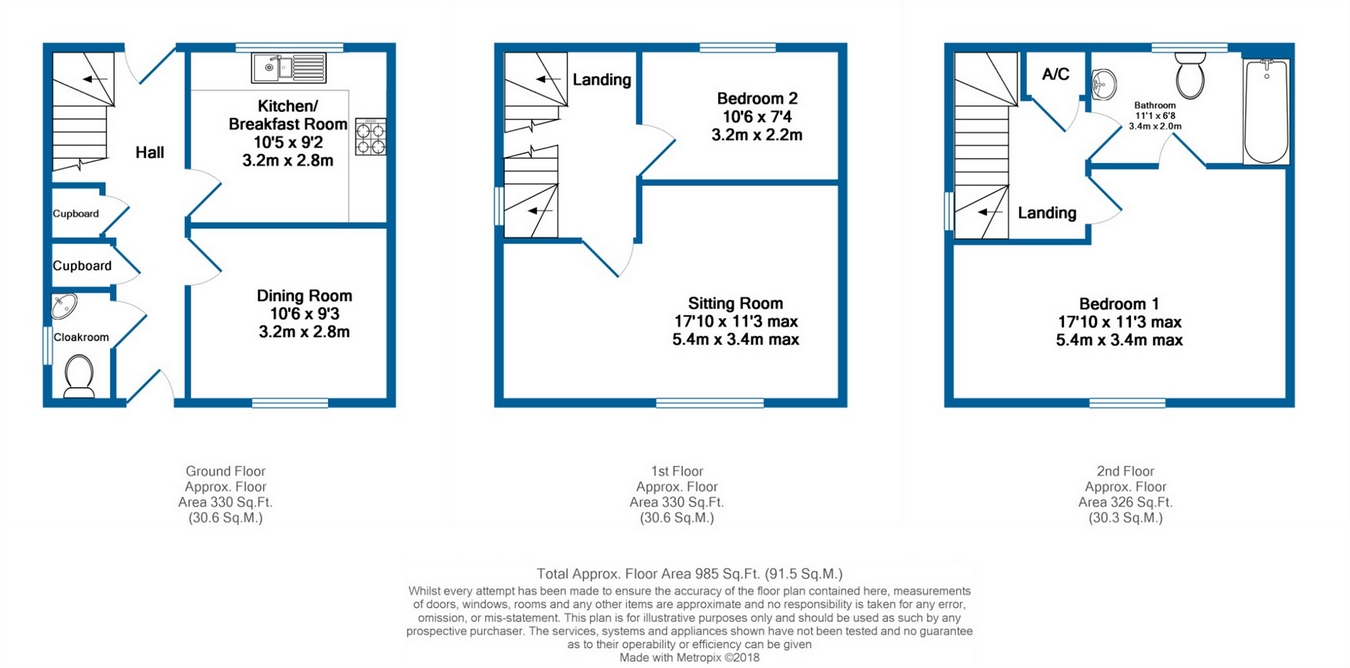 2 Bedrooms Town house for sale in Kings Gardens, Feering, Essex CO5