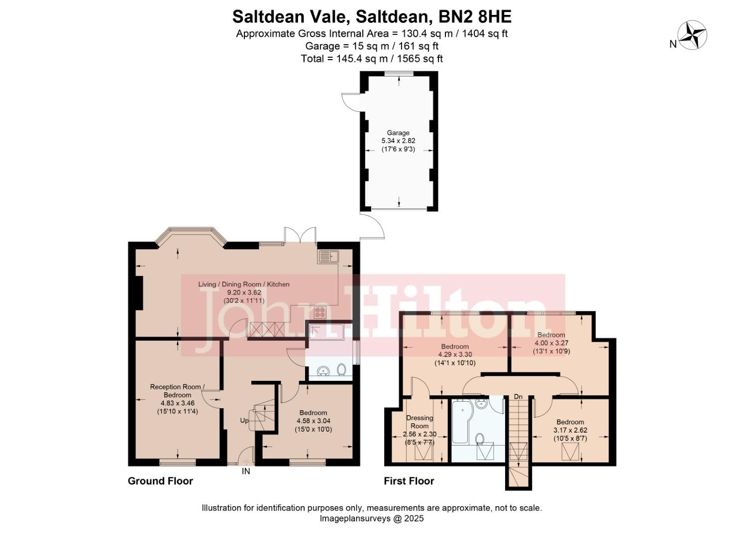 131, Saltdean Vale, Brighton floorplan