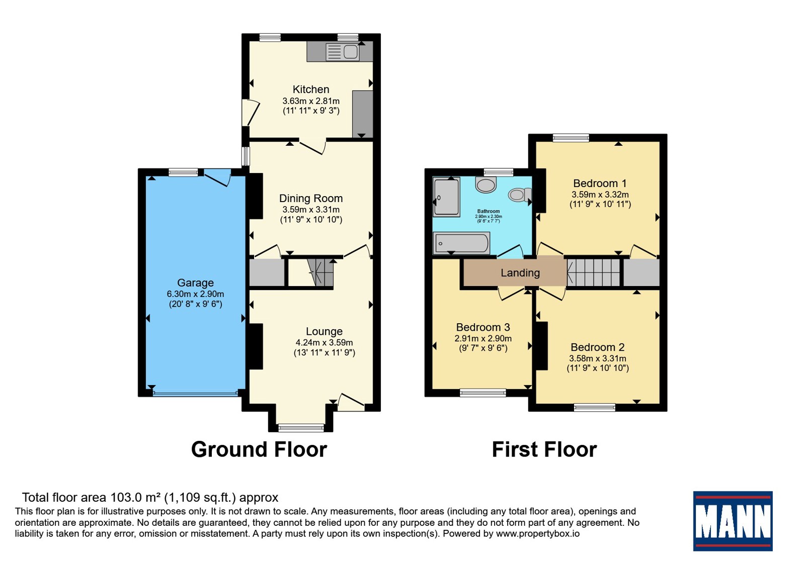 51, Tredegar Road, Dartford floorplan