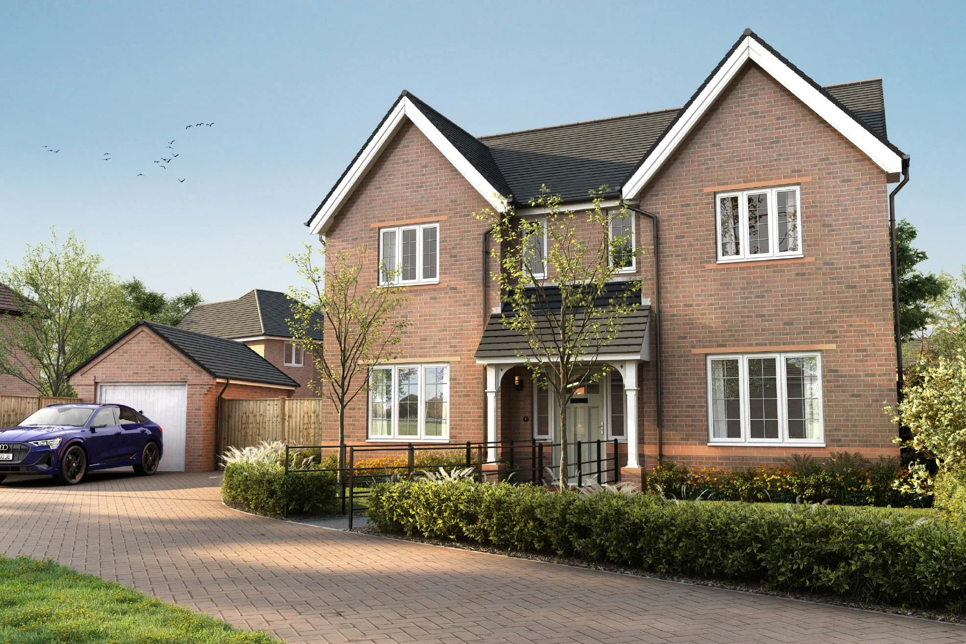 Exterior Peele Four Bedroom New Build