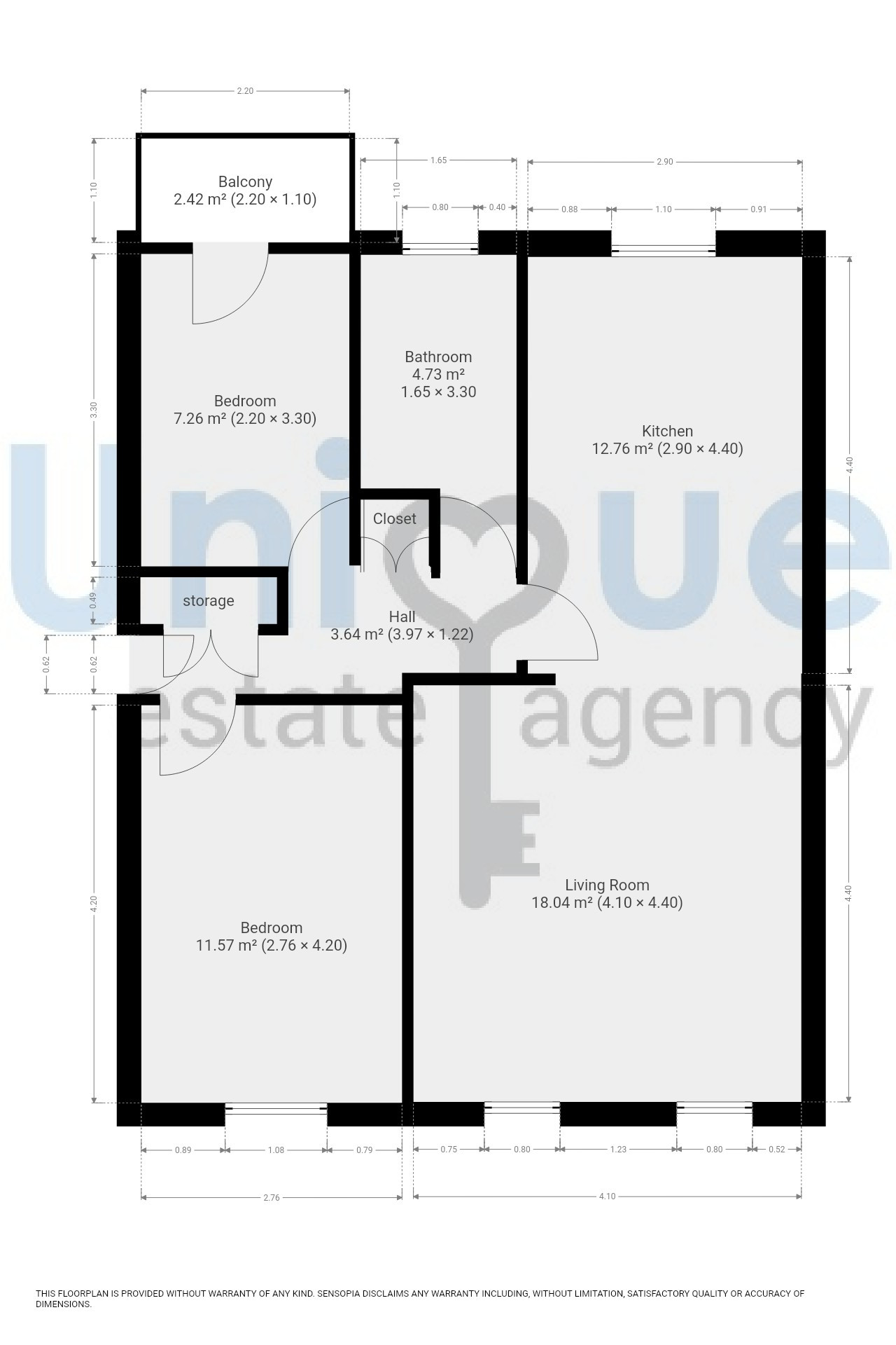 Bleasdale Court, 2124 Queens Terrace, Fleetwood FY7, 2 bedroom flat