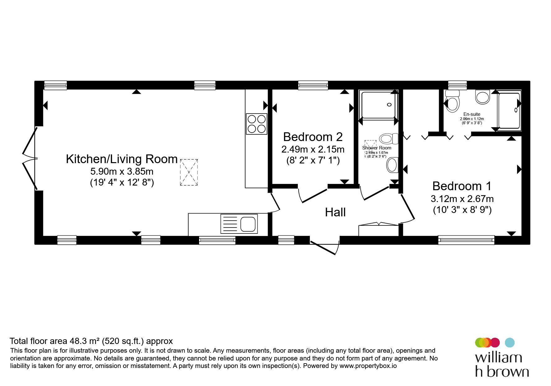 16, Sandy Lane, Melbourne Road, York floorplan