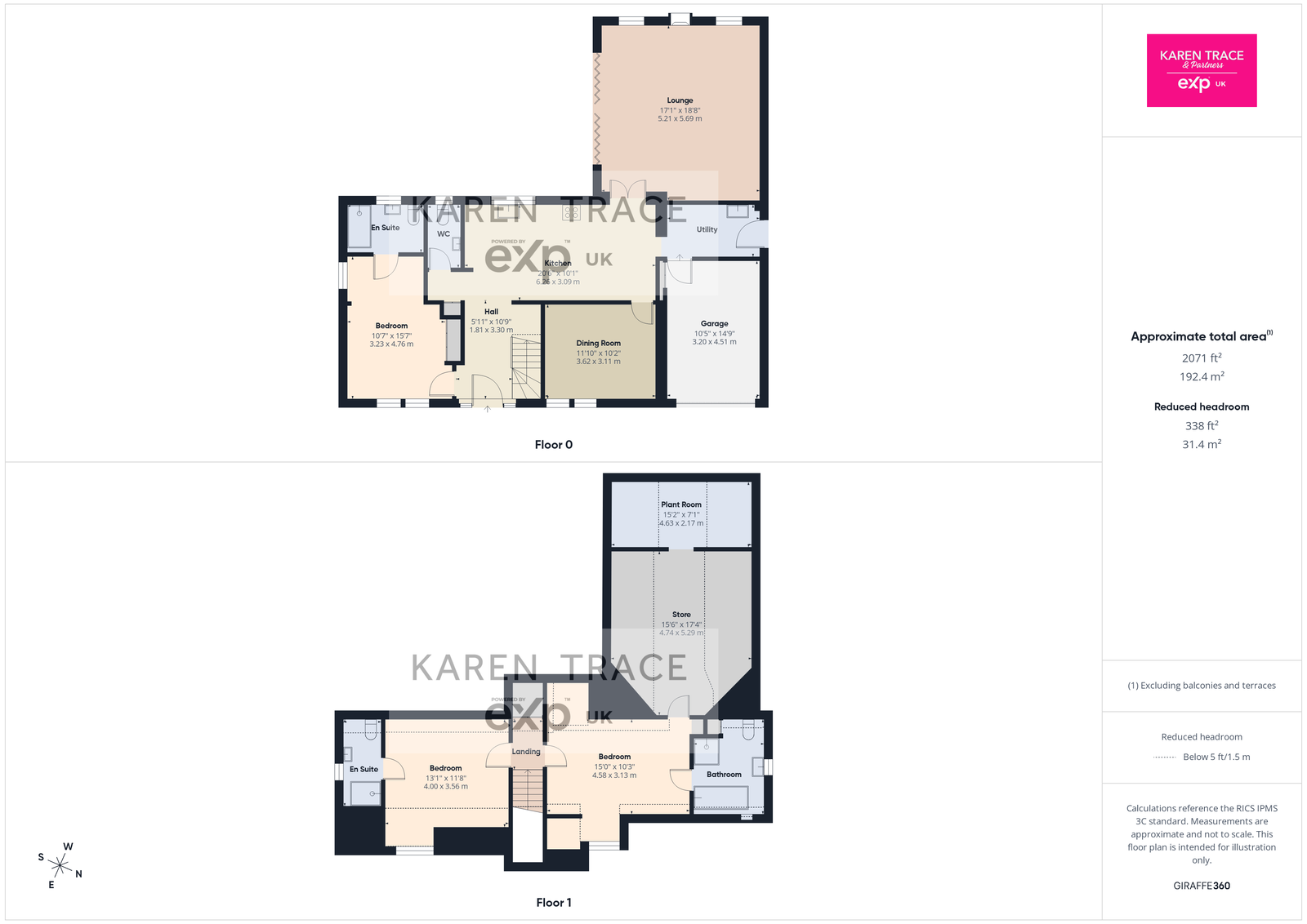 26, Sawles Road, St. Austell floorplan