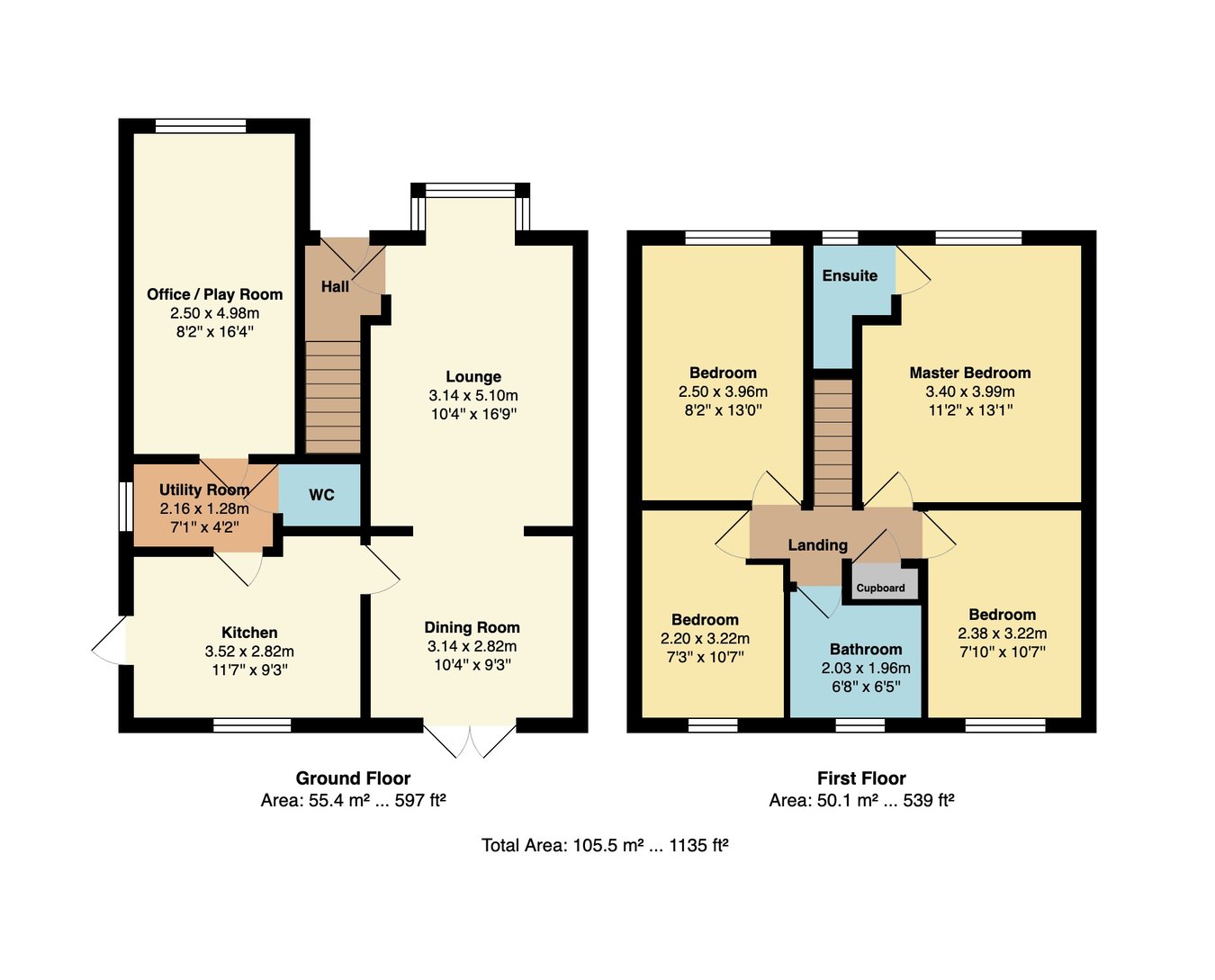 15, Parkside Close, Manchester floorplan