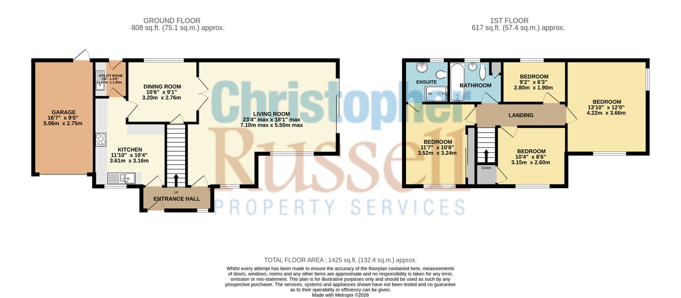 8, Maple Leaf Drive, Sidcup floorplan