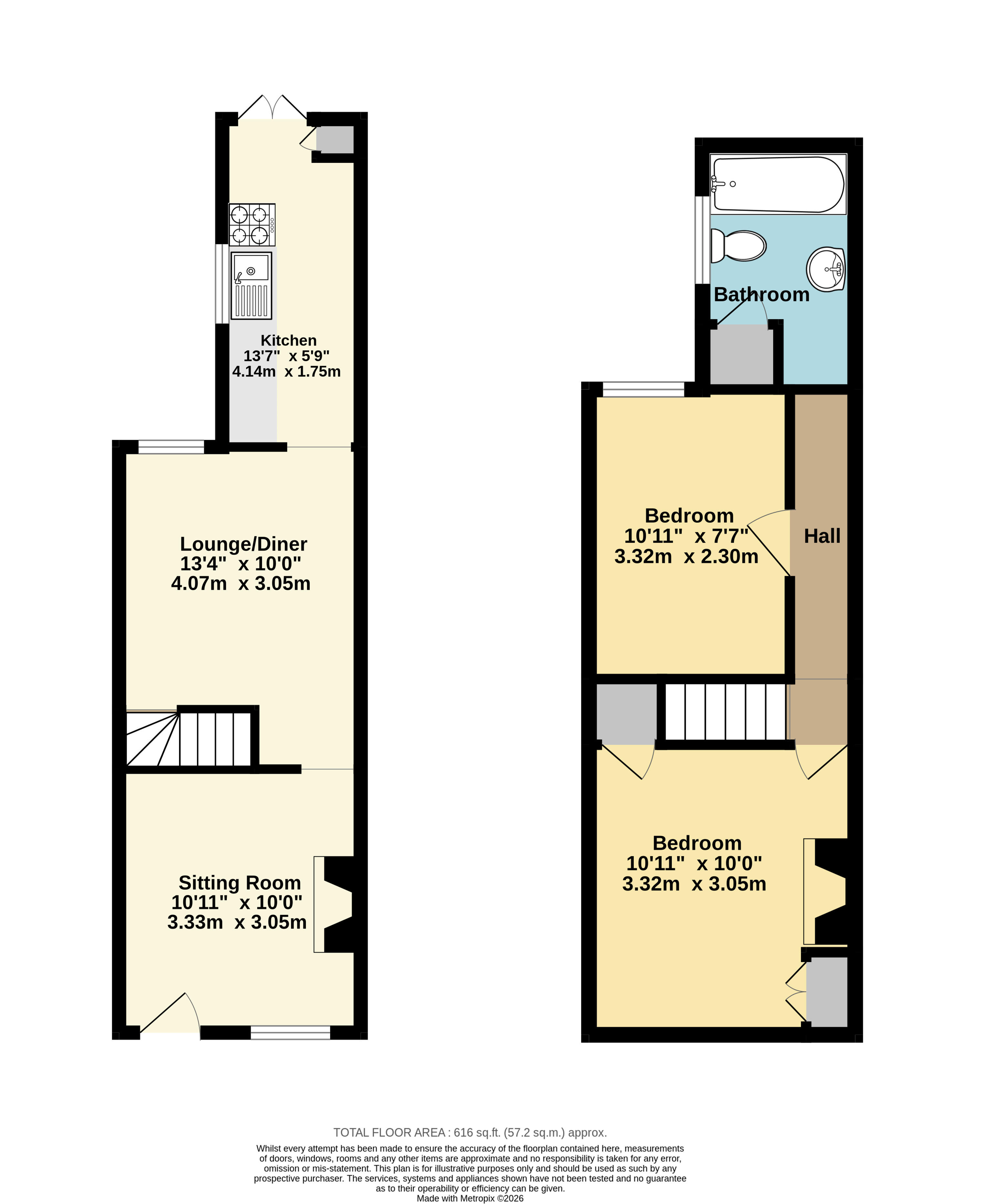 18, Woodlawn Street, Whitstable floorplan