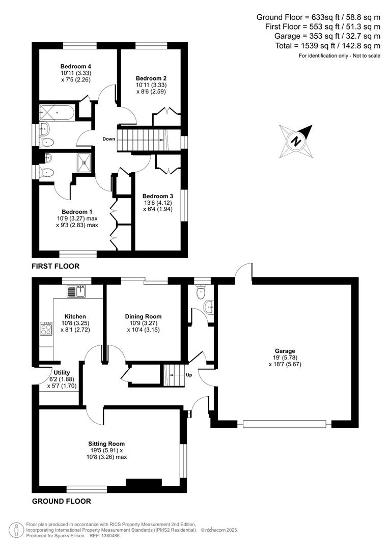 17, Merrick Way, Chandler's Ford floorplan