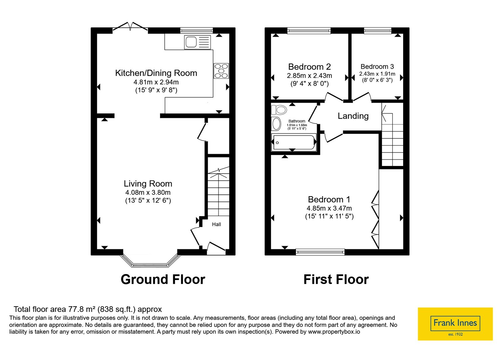Sawmand Close, Nottingham floorplan