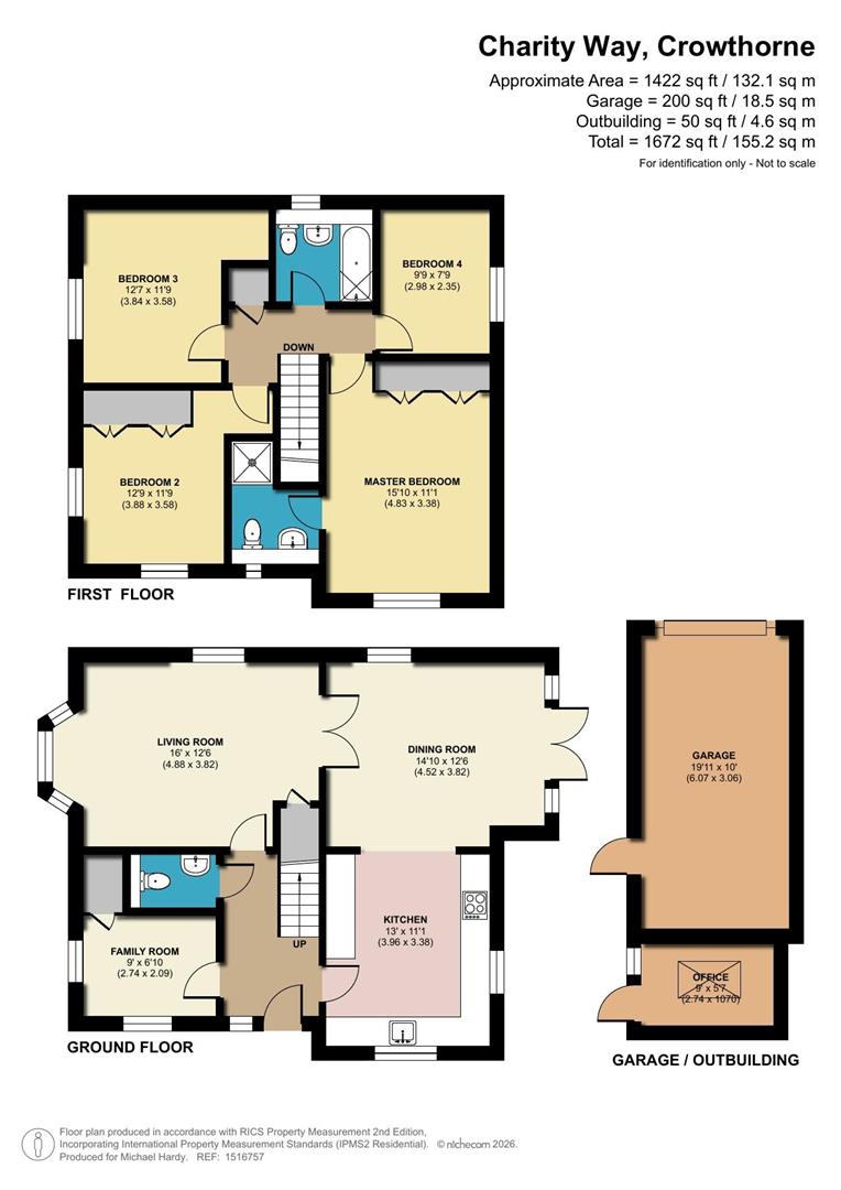 45, Charity Way, Crowthorne floorplan