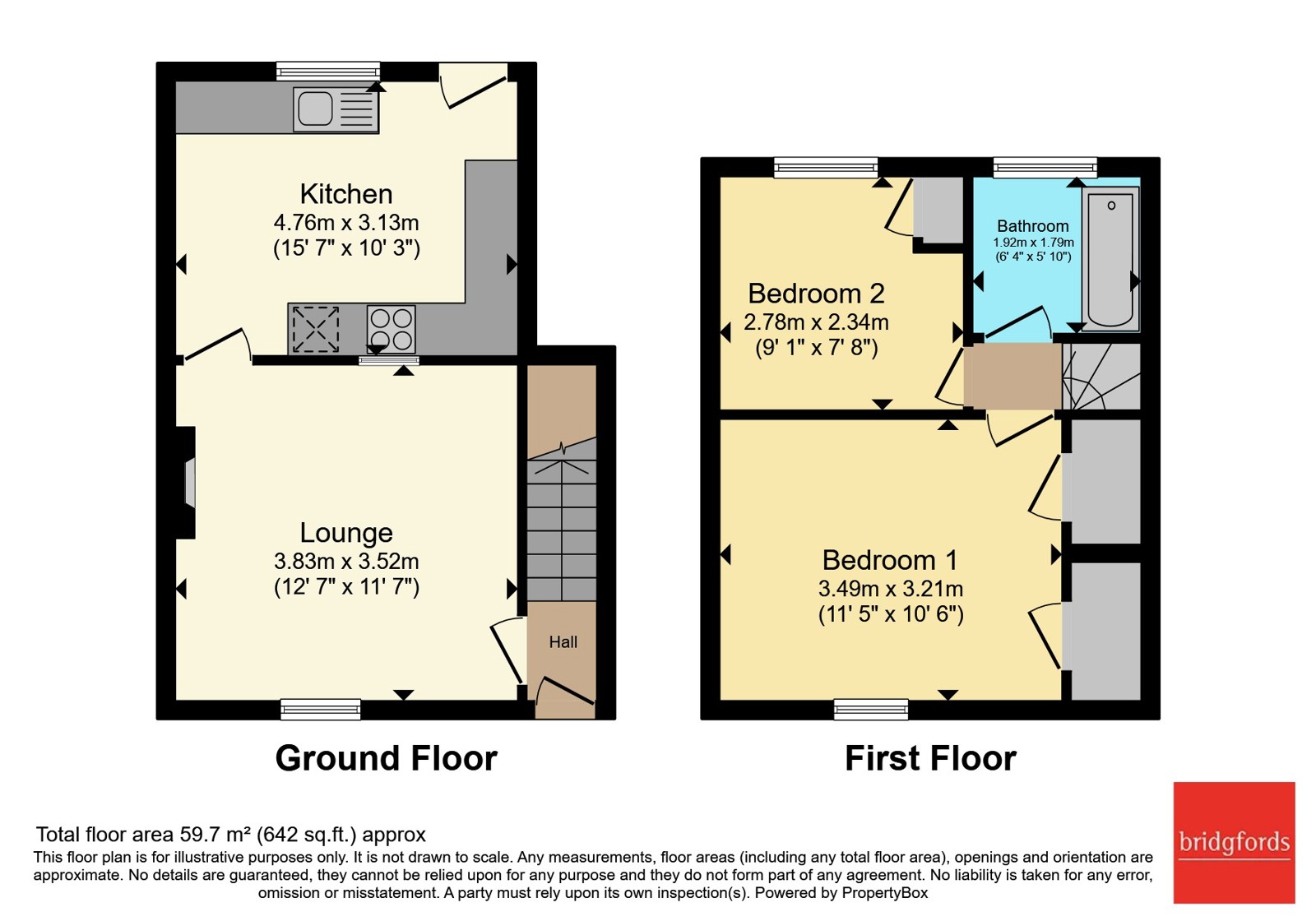 5, St. Hildas Place, Cleveland floorplan