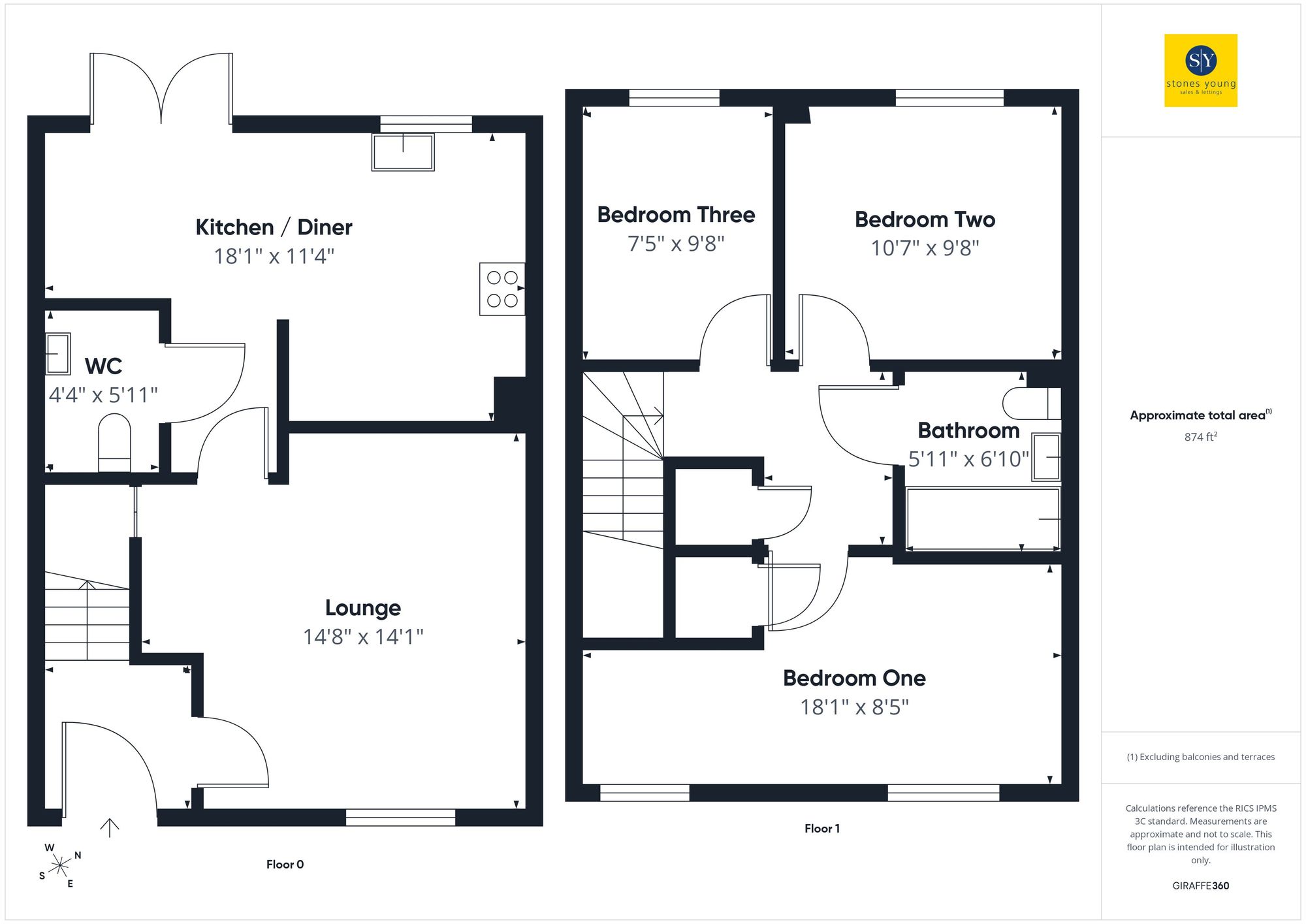 23 Vale Street, Darwen floorplan