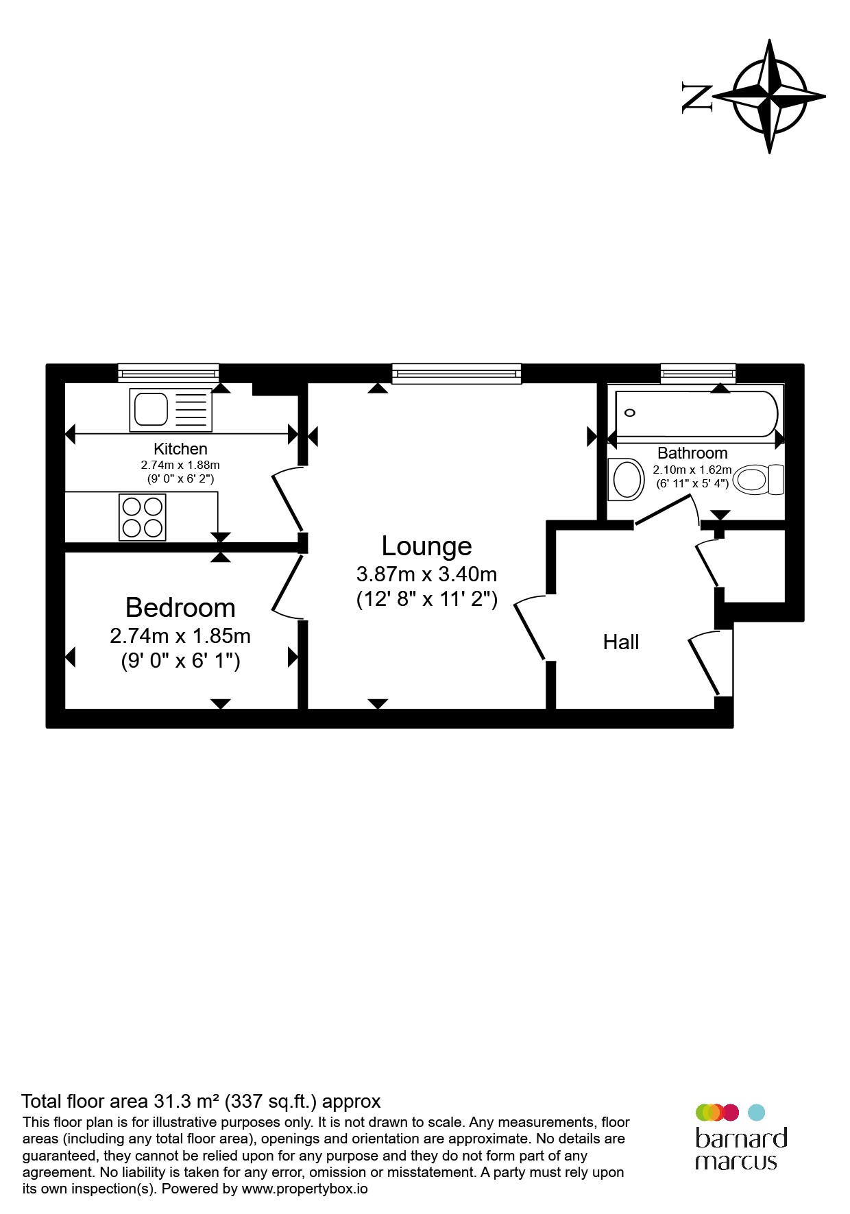 84, Barbot Close, London floorplan