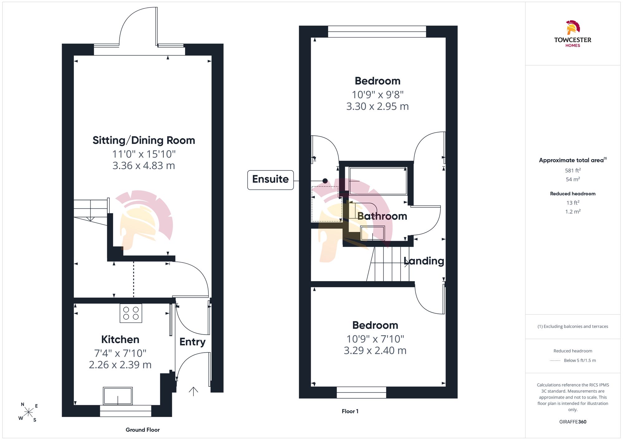 11 Southgate Drive, Towcester floorplan