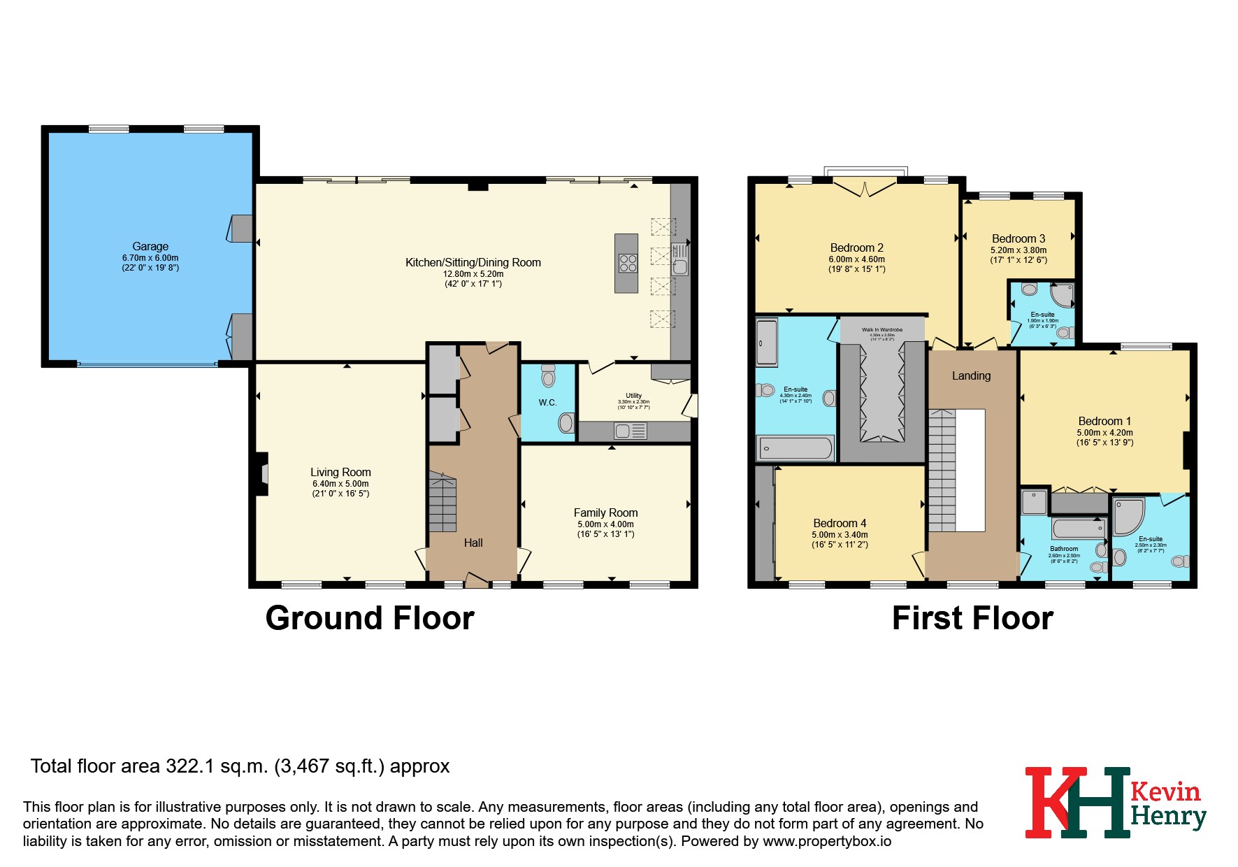 The Grove, Hill Green, Saffron Walden floorplan