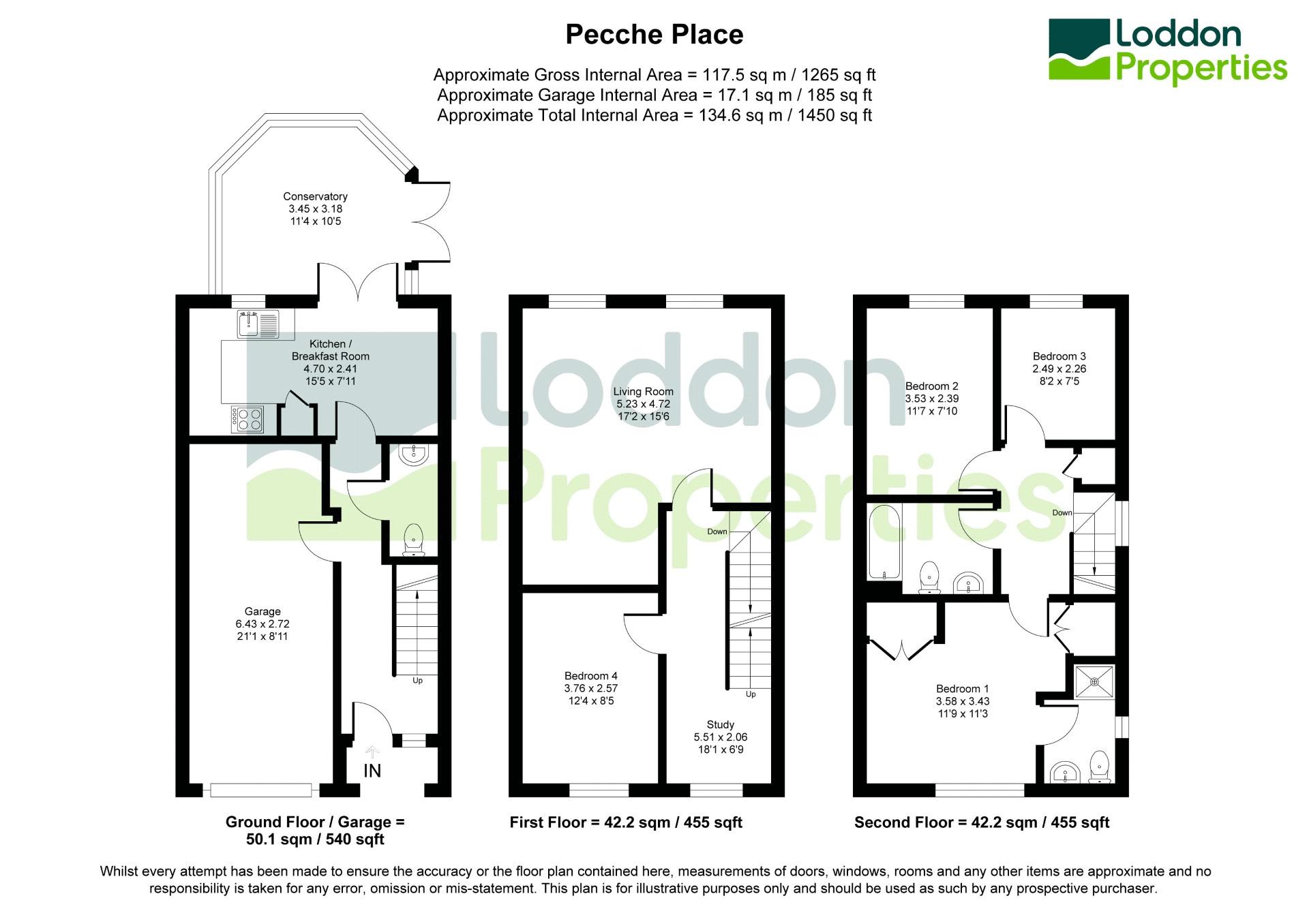 42, Pecche Place, Basingstoke floorplan