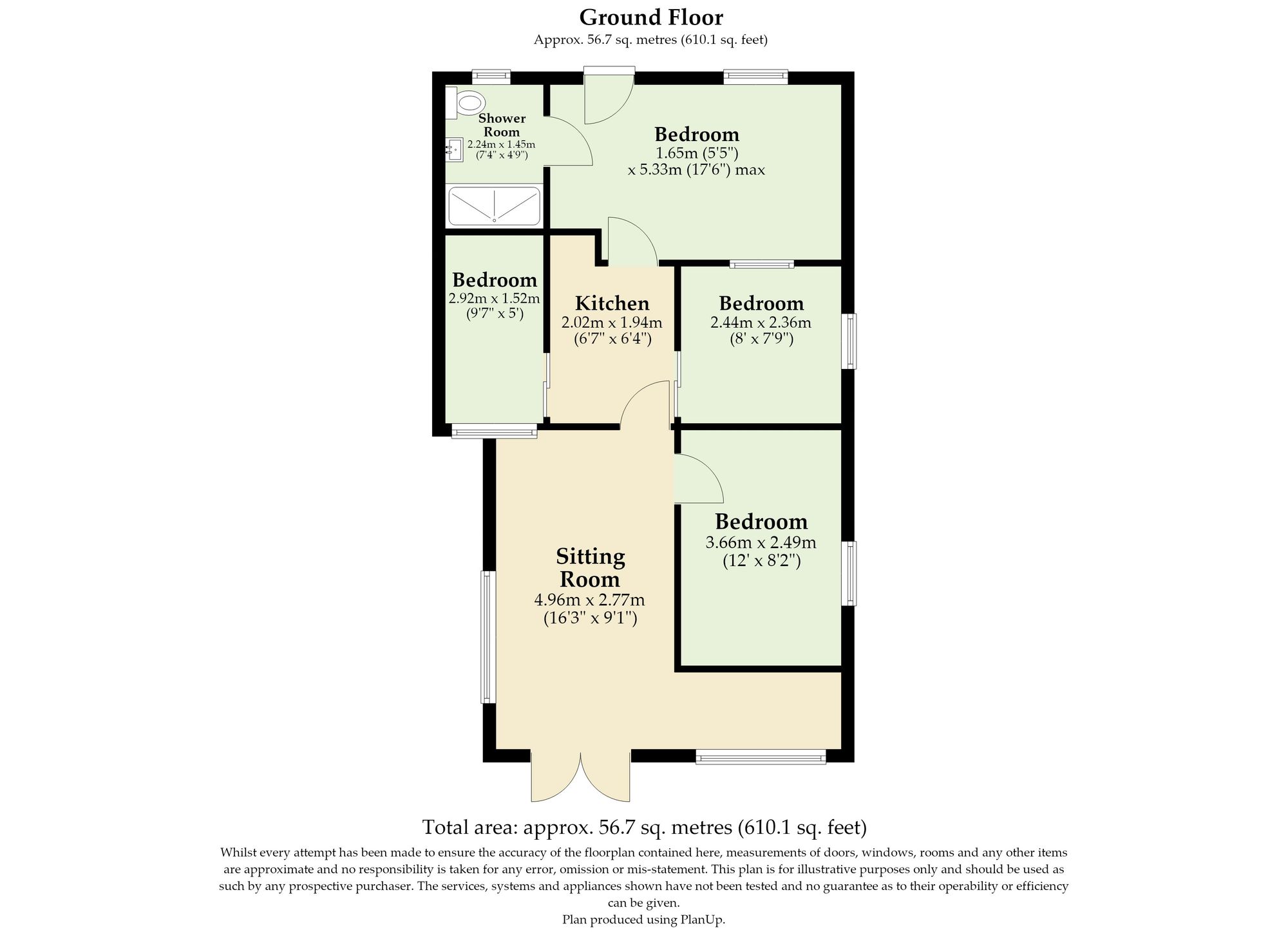 Spare Tyme Bush Drive Bush Estate, Norwich floorplan
