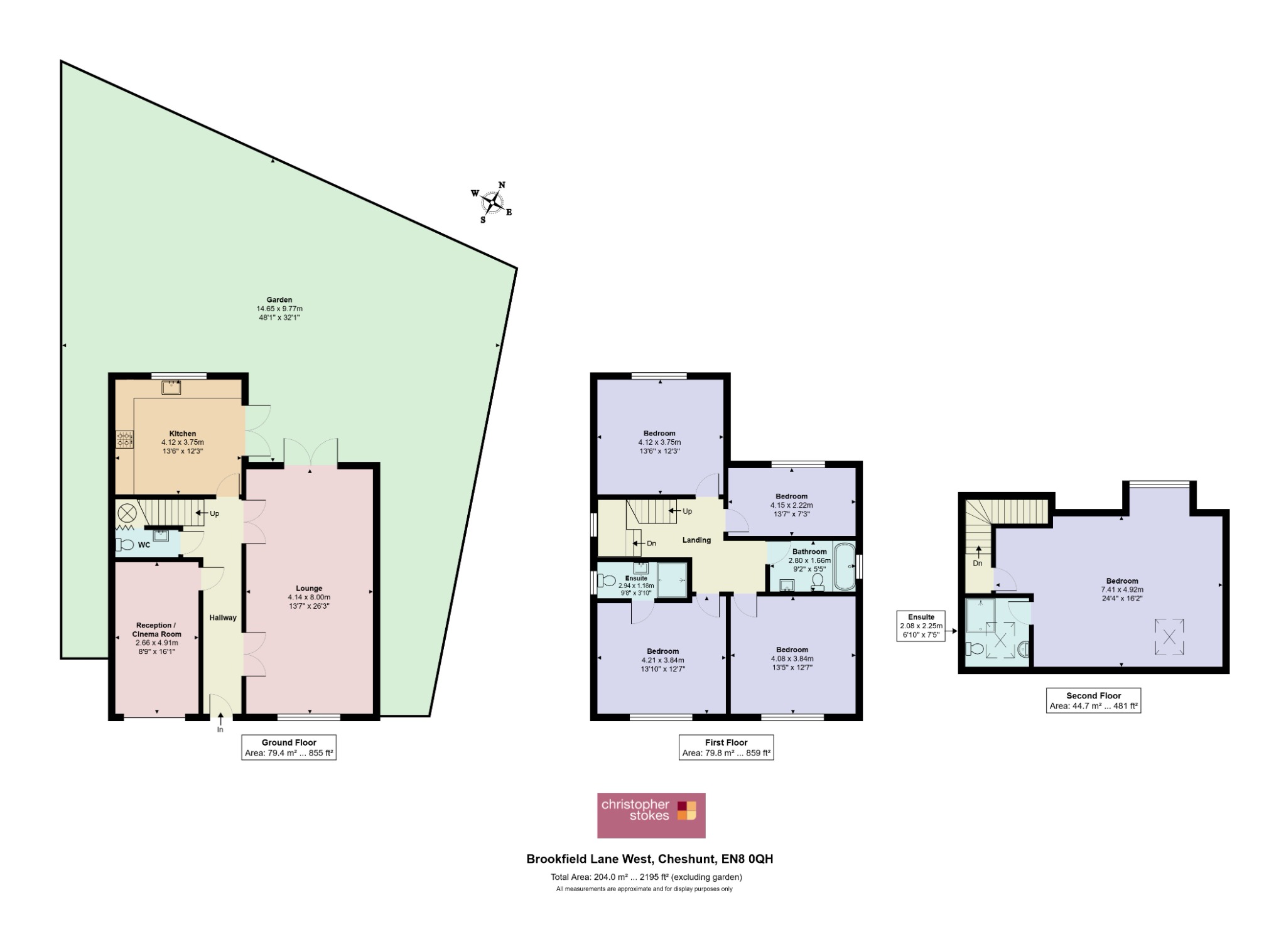 Woodstock, Brookfield Lane West, Hertfordshire floorplan