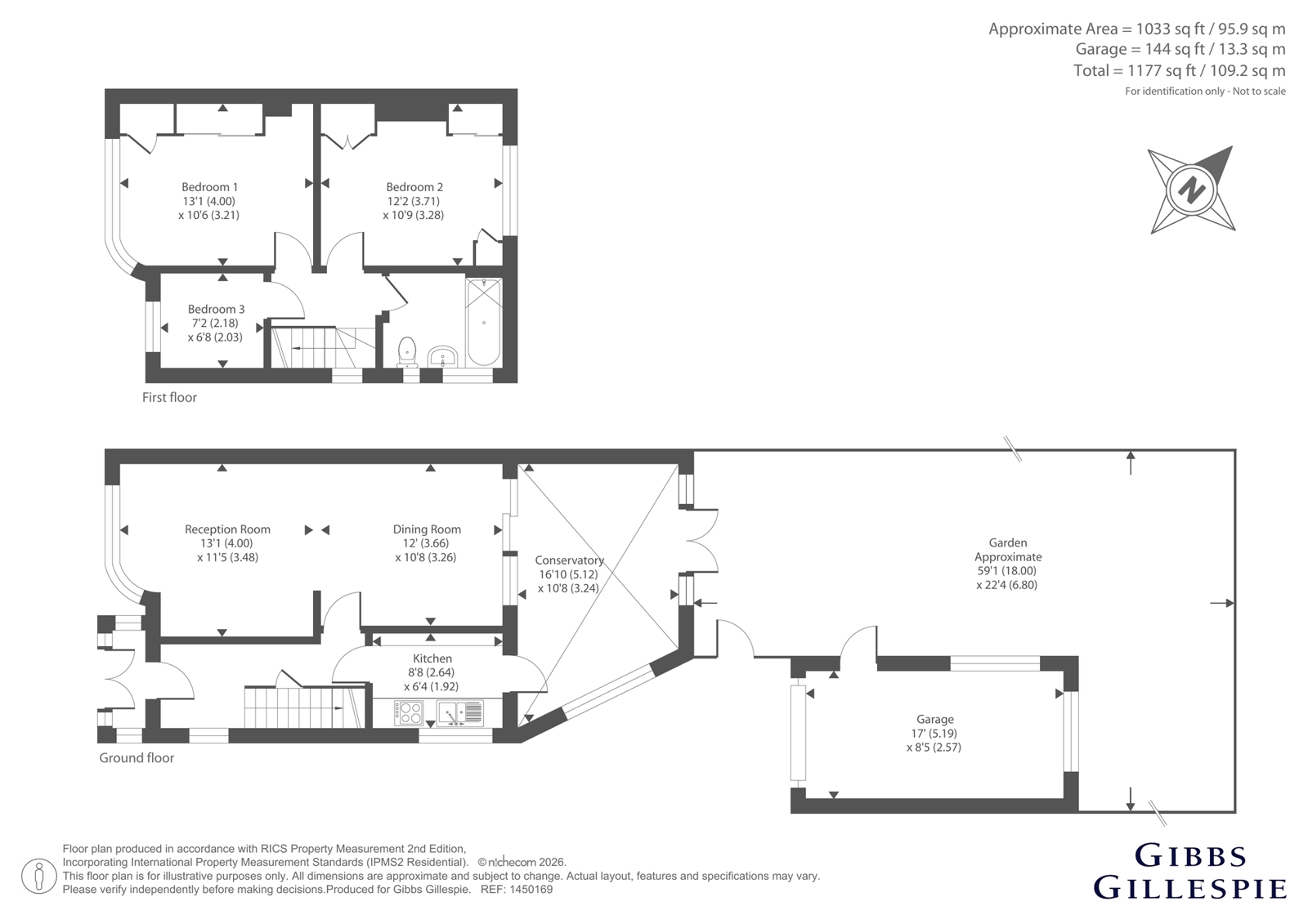 815, Field End Road, Ruislip floorplan