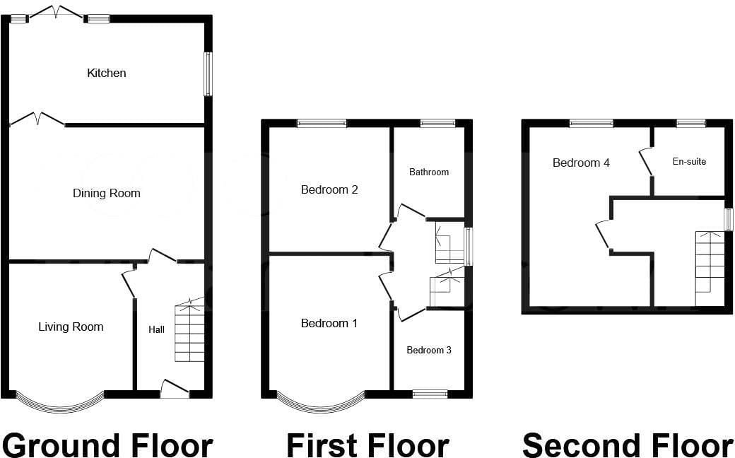39, Gain Lane, Bradford floorplan