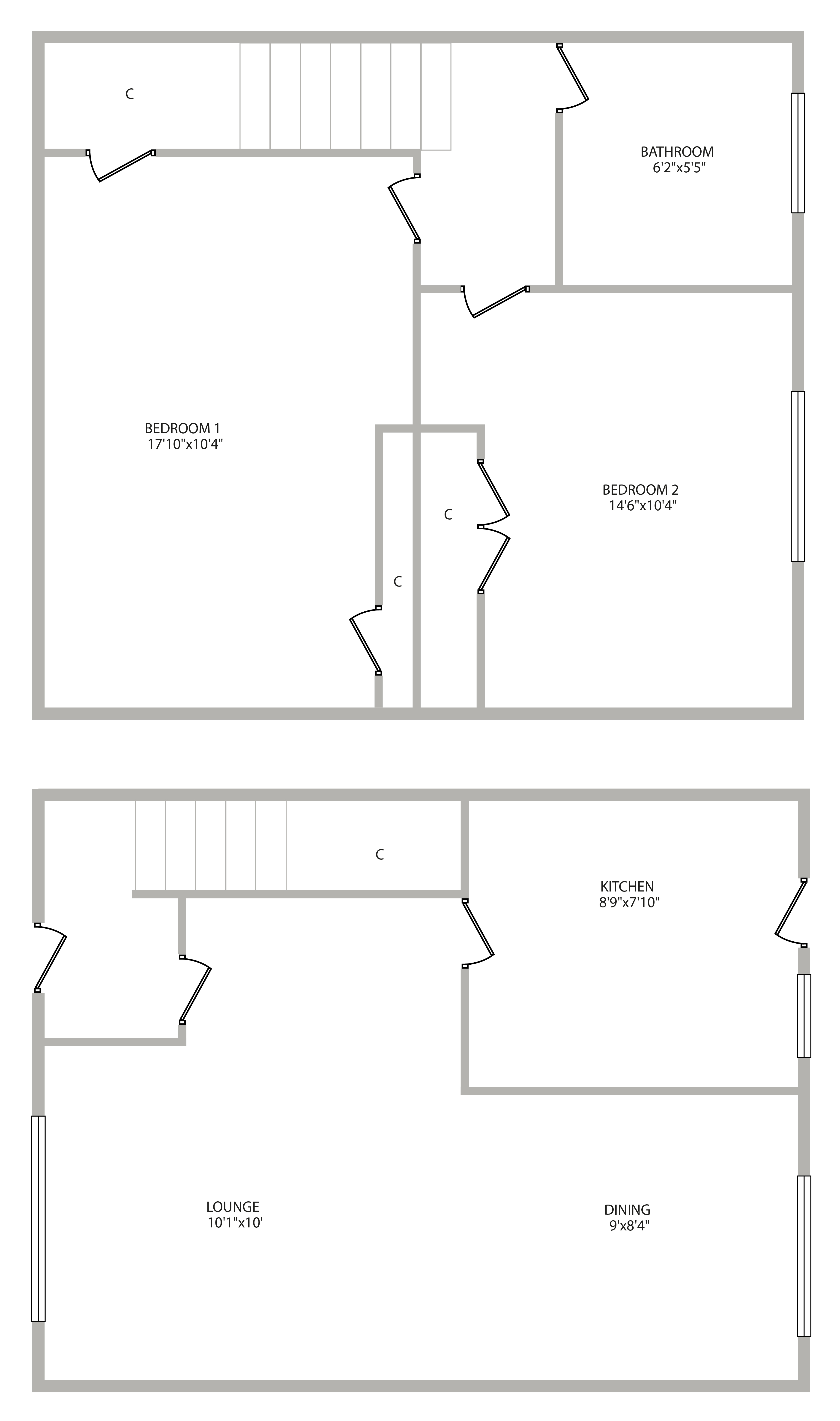 2 Bedrooms Terraced house for sale in Westcliffe, Dumbarton G82