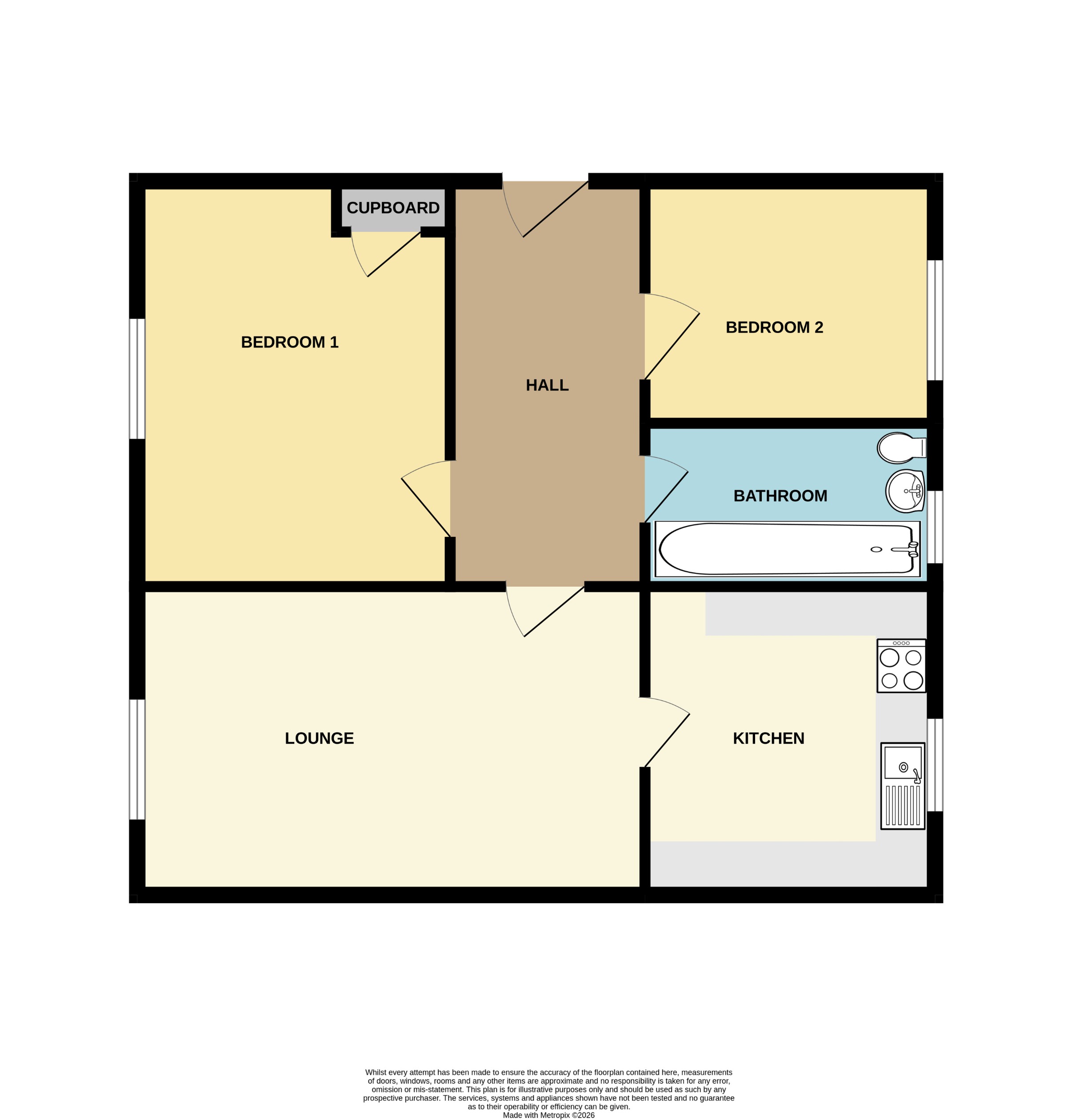 Flat C, 19, 19C  Seaton Road, Aberdeen floorplan