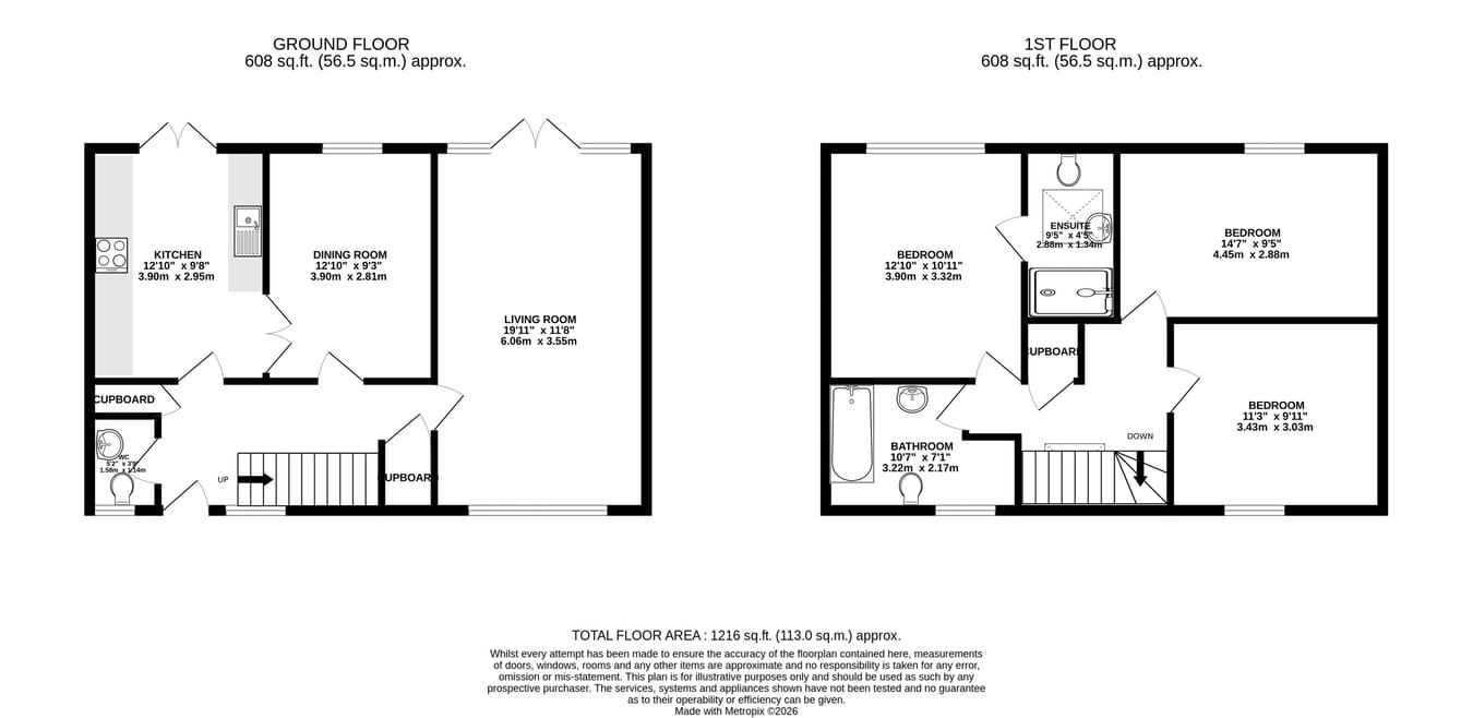 Hayloft, Cradoc Road, Brecon floorplan