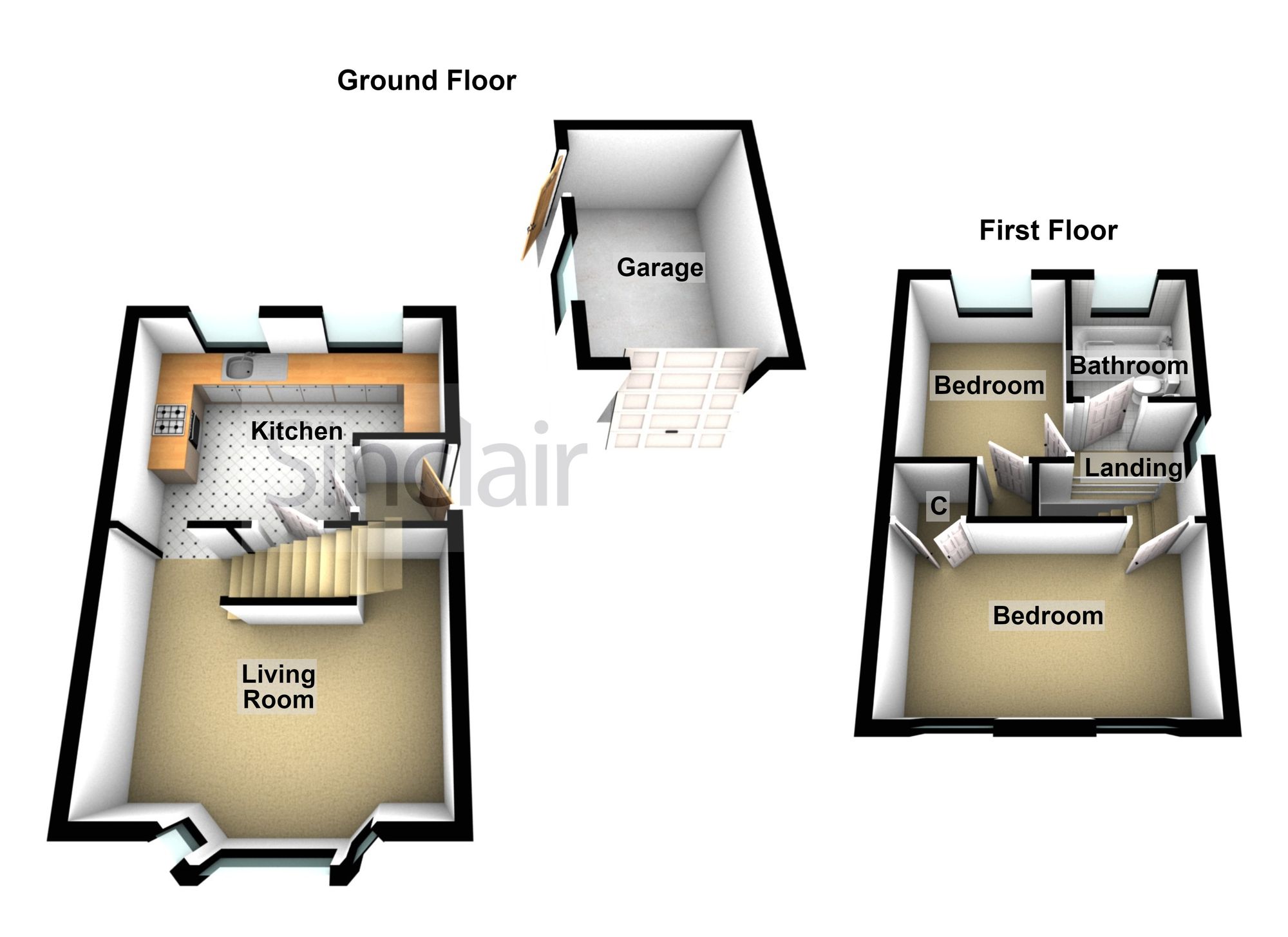 87 Conway Drive, Loughborough floorplan