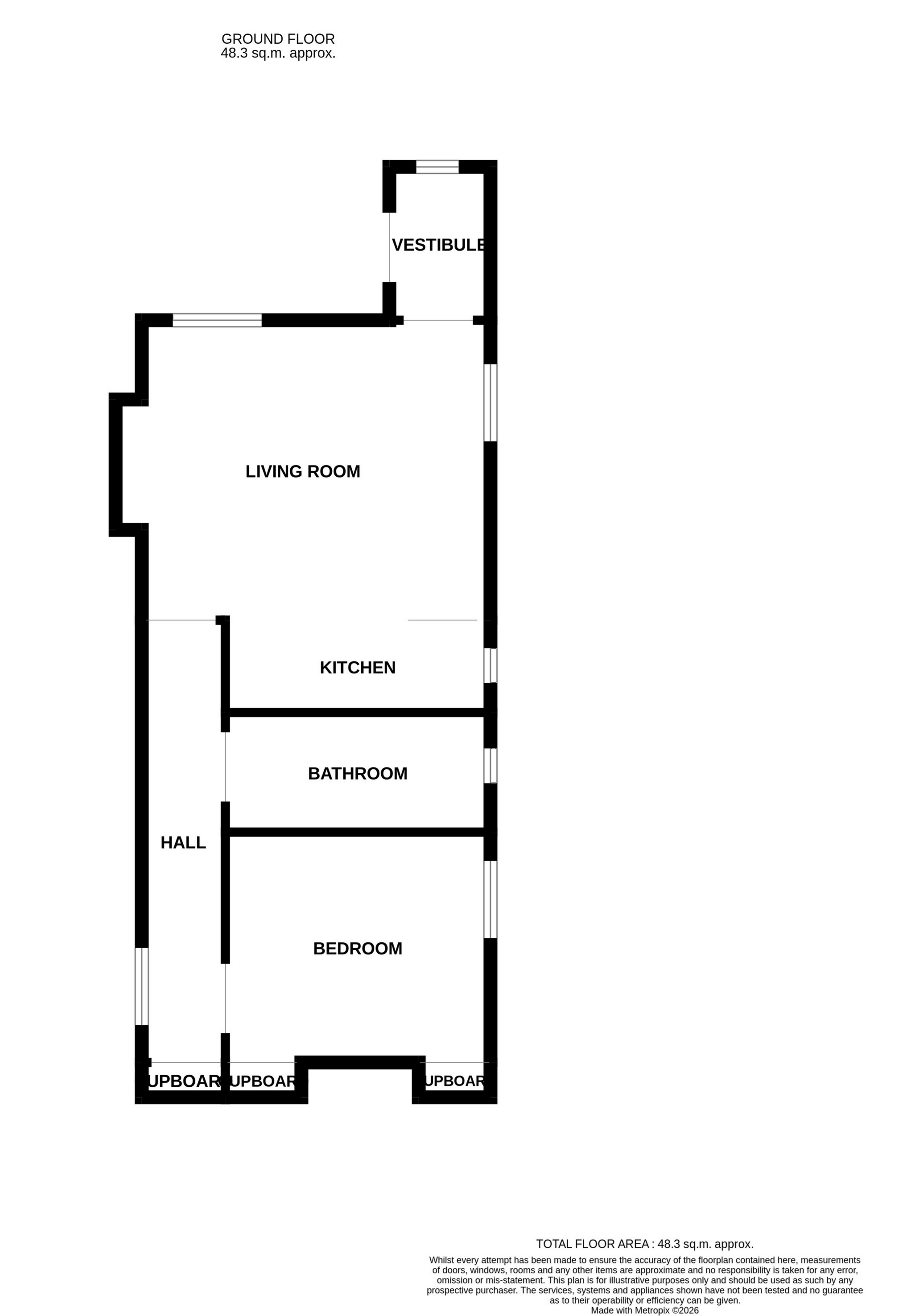 65b, High Street, Newburgh floorplan