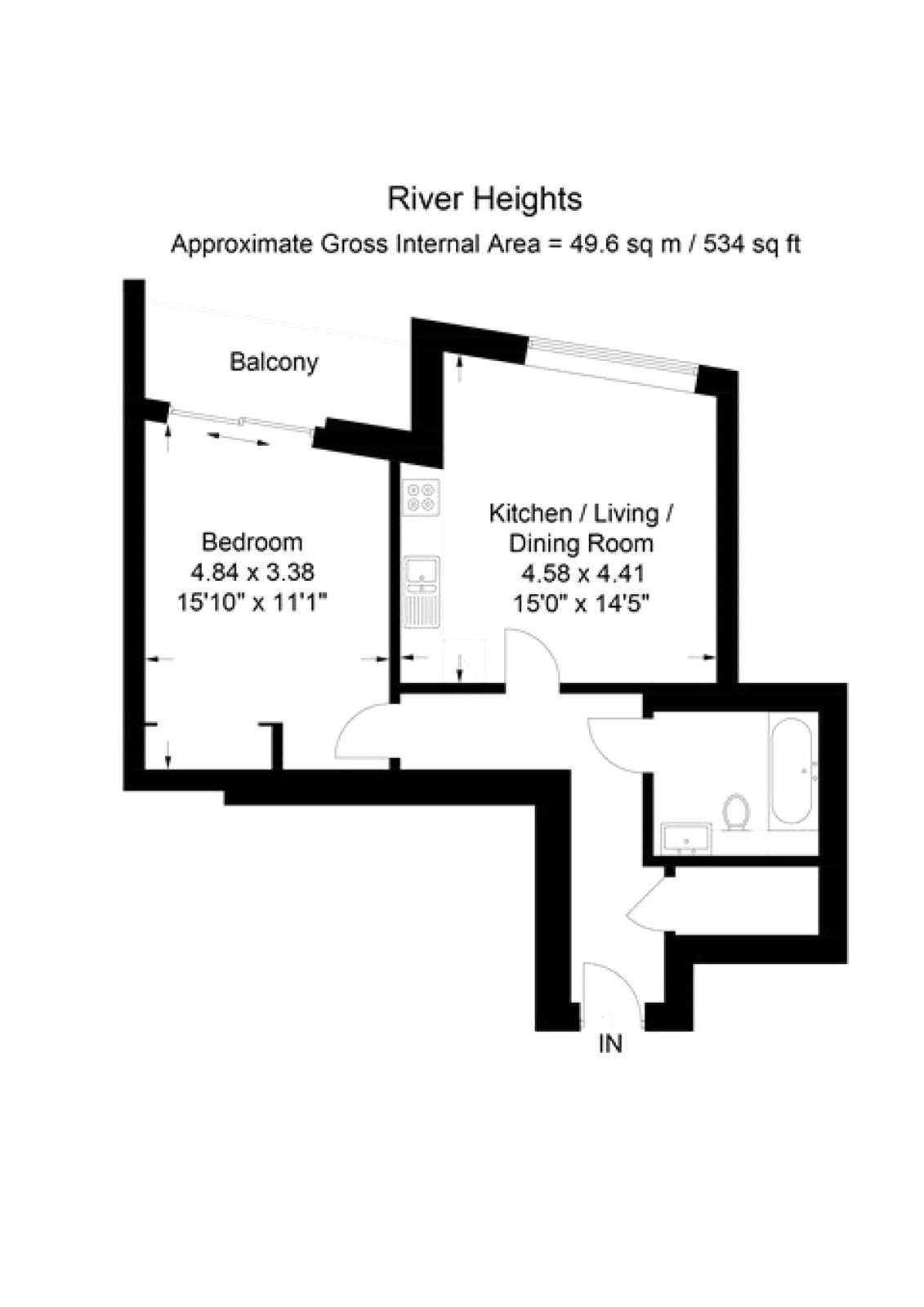 River Heights,, Stratford, floorplan