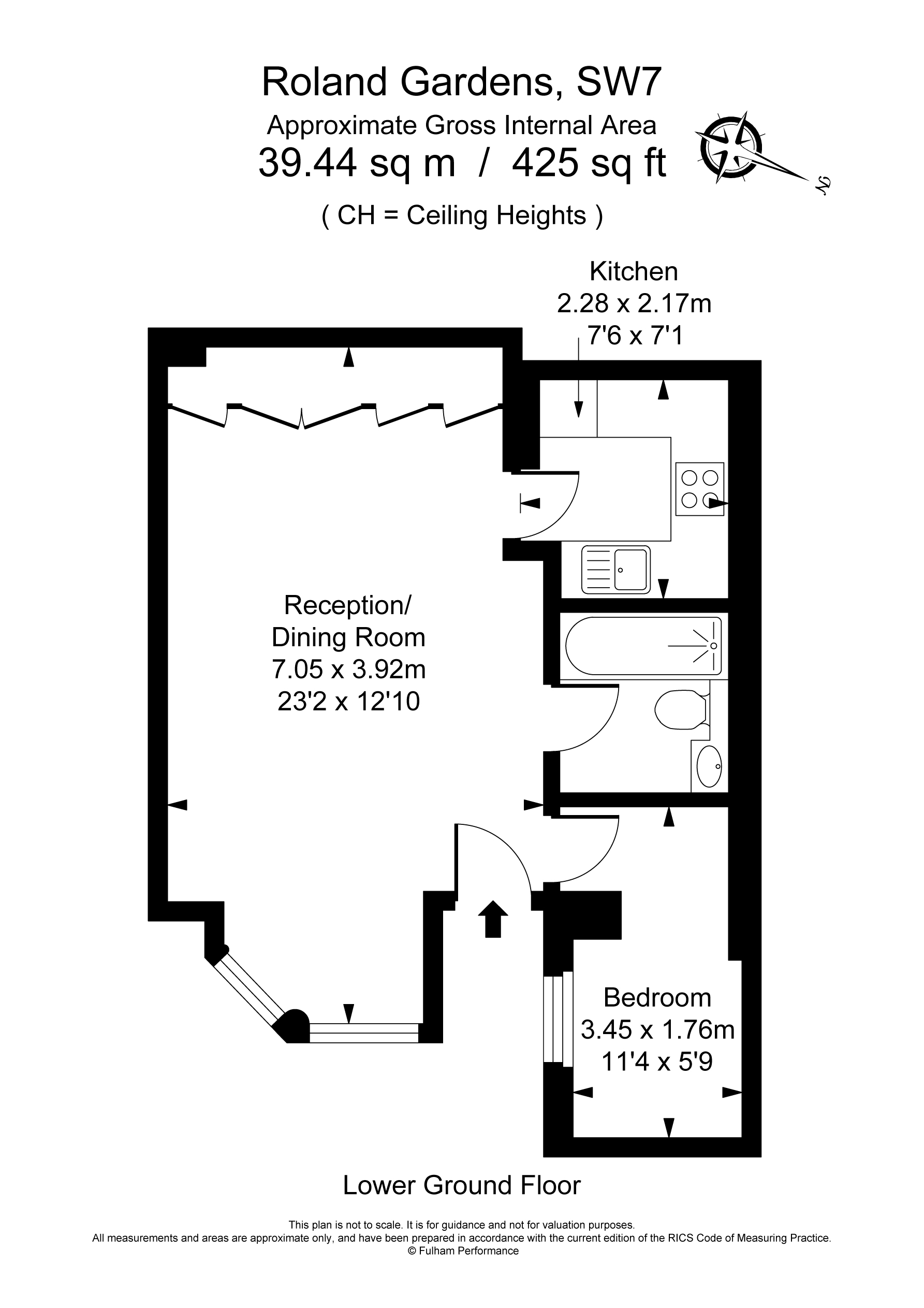Roland Gardens, South Kensington SW7, 1 bedroom flat to rent 68372252