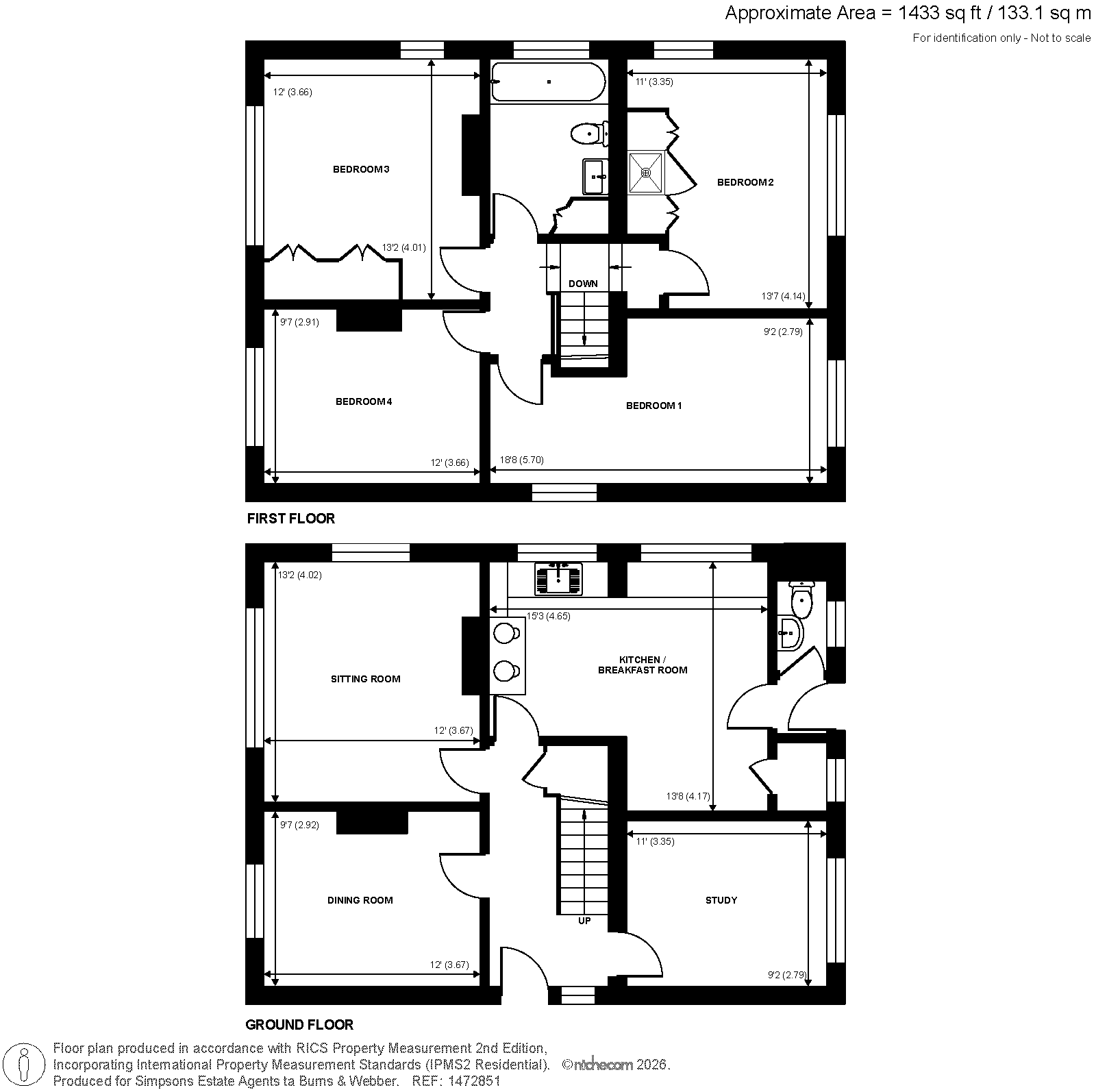 Copsefield,, Bookhurst Road, Cranleigh floorplan