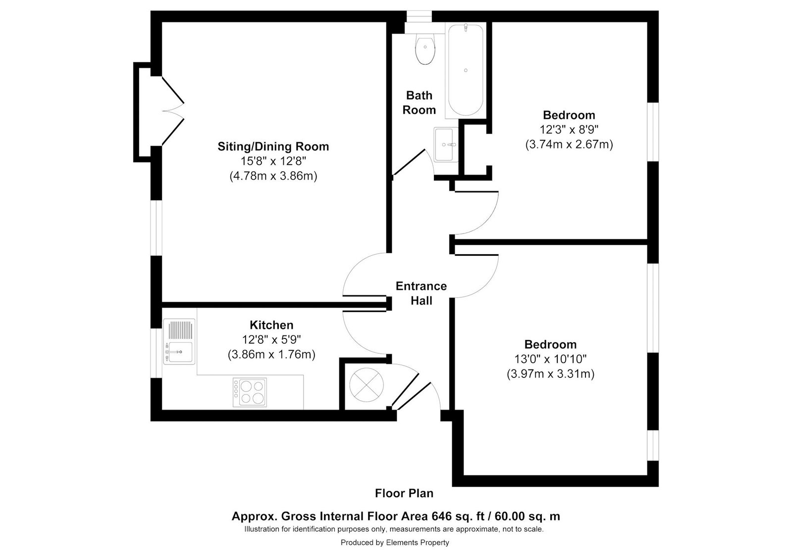 White Chimneys,5, Crowborough Hill, Crowborough floorplan