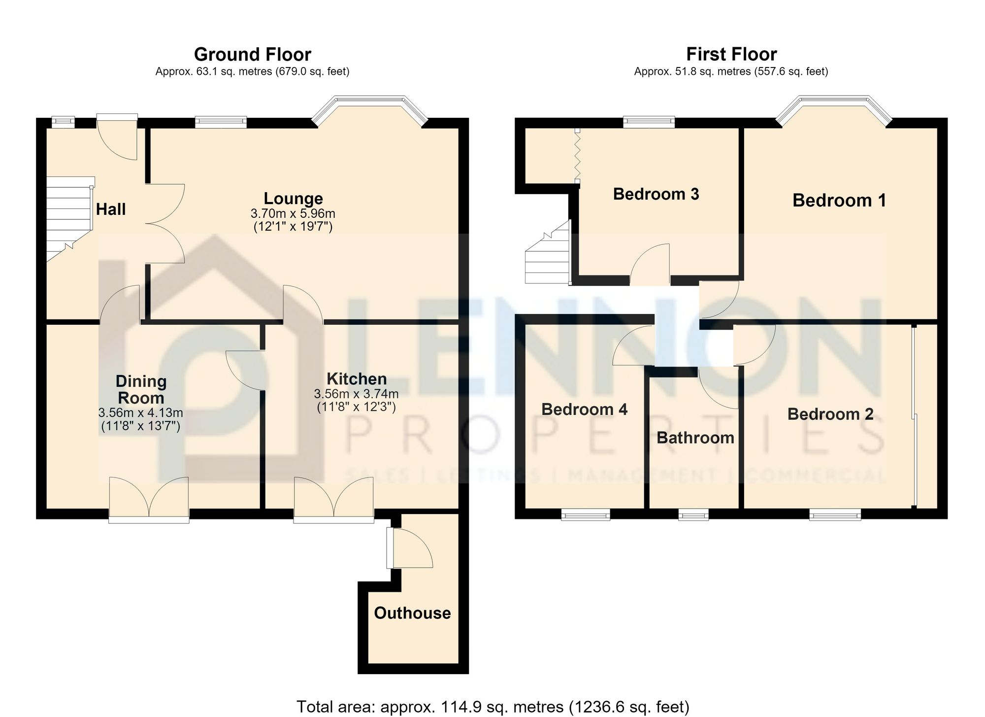 166 Beaumont Street, Blyth floorplan